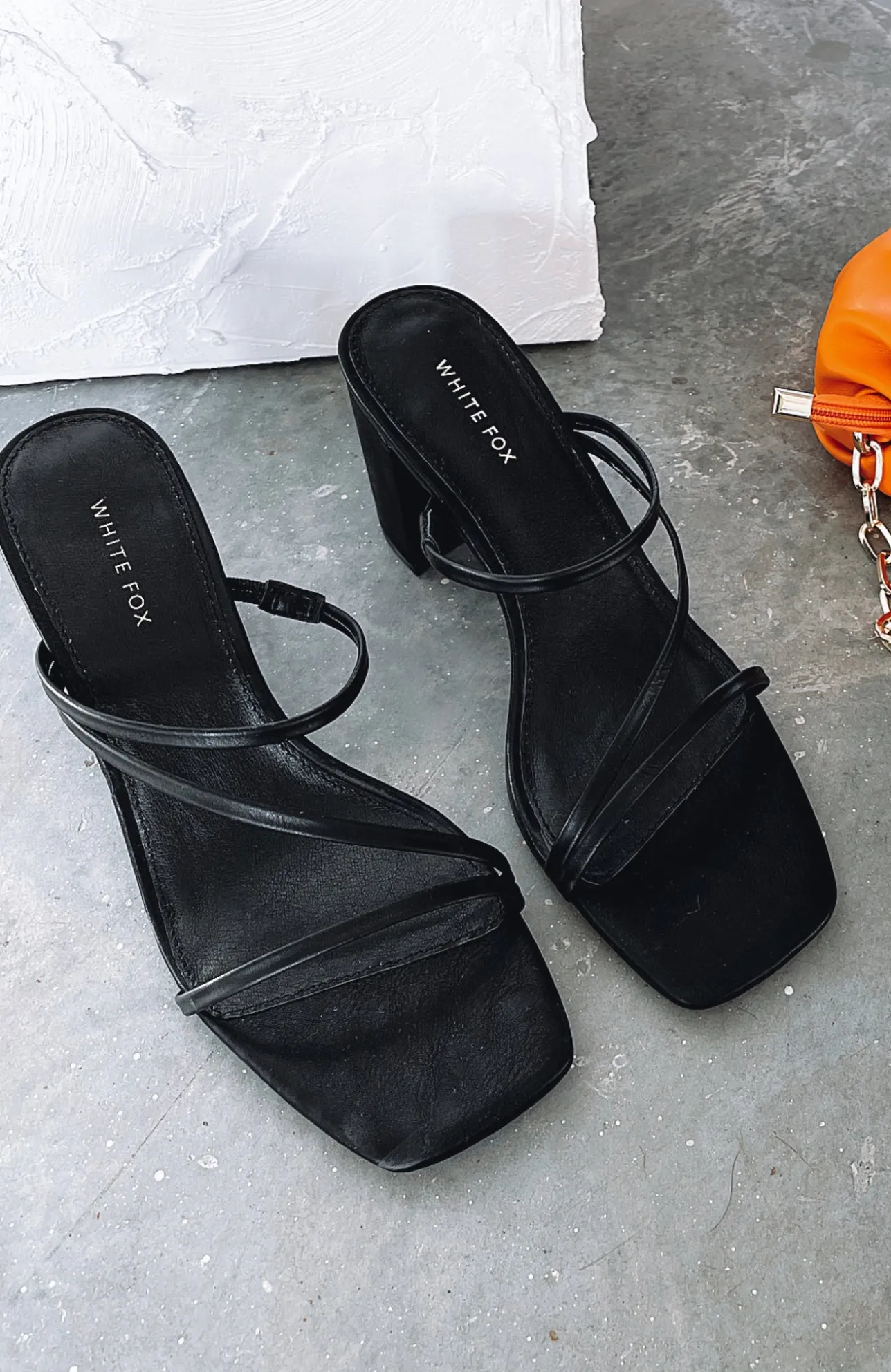 White Fox Boutique All You Wanted Mules black Flash Sale