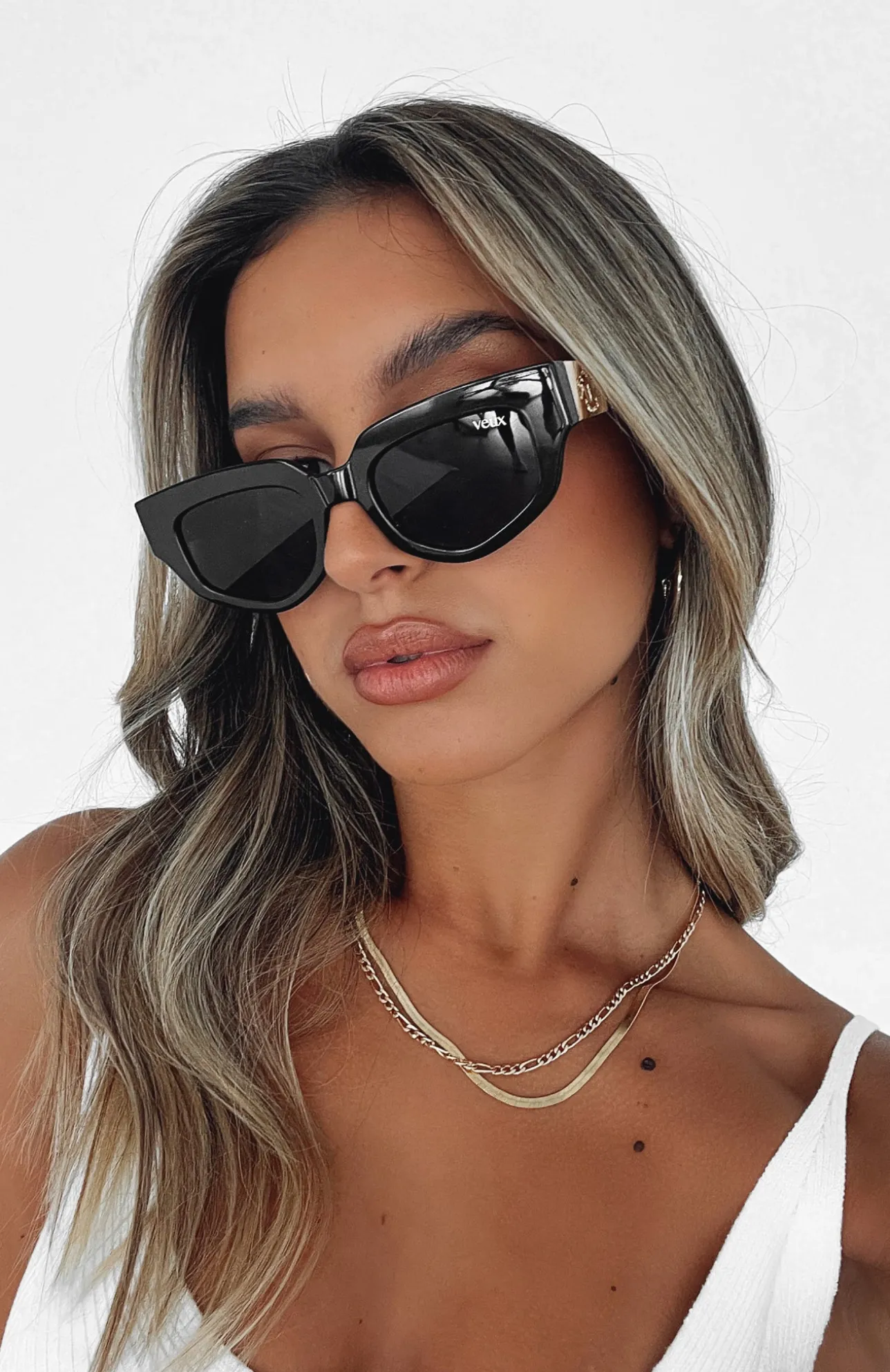 White Fox Boutique Amalfi Sunglasses black Fashion