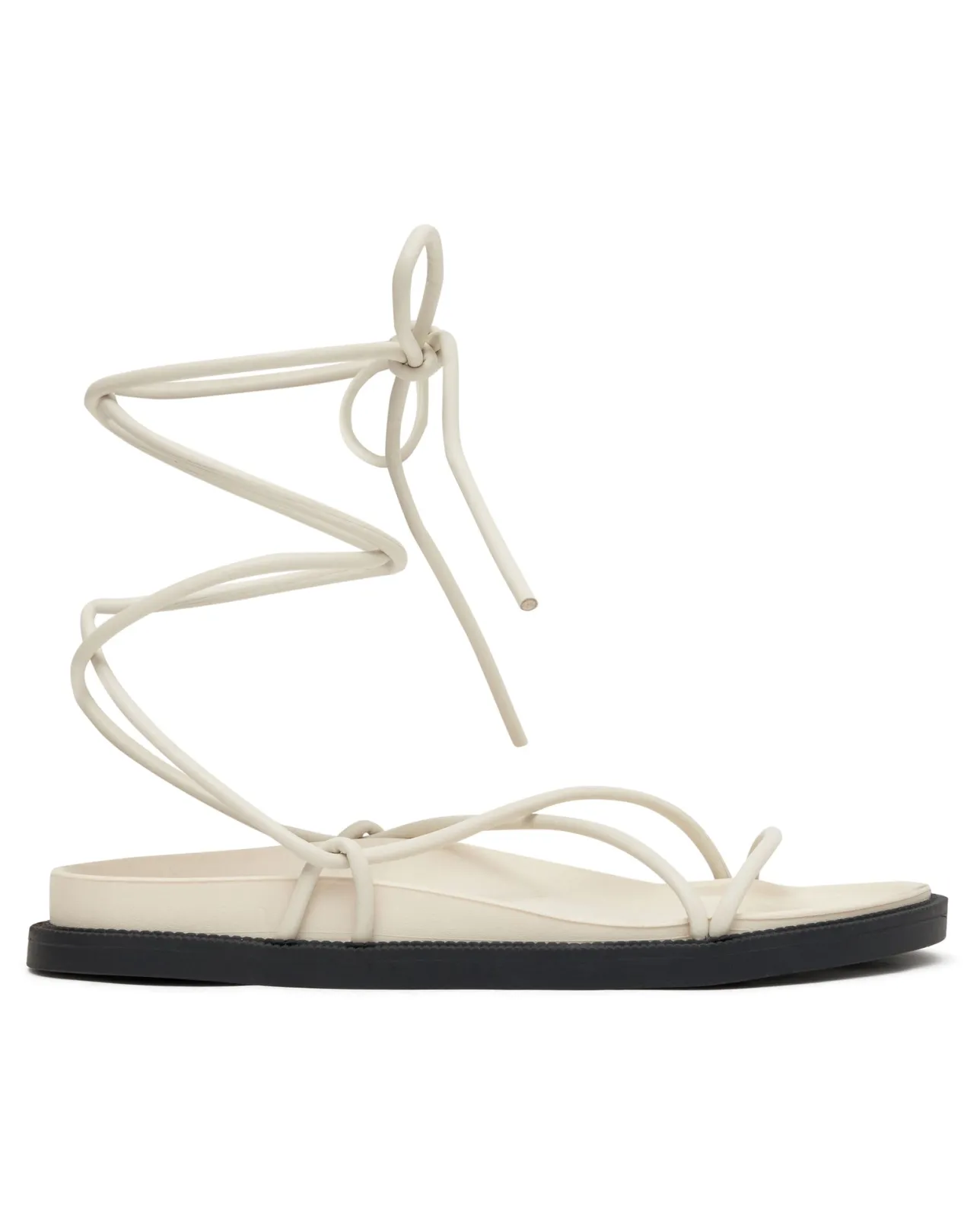 White Fox Boutique Becca Sandals Bone PU nude Outlet
