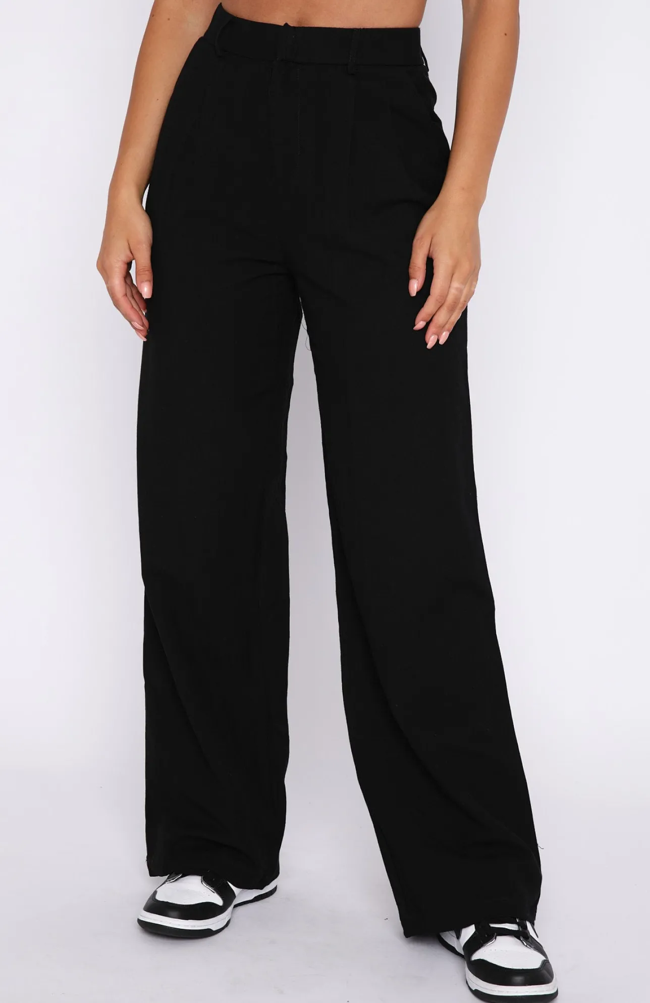White Fox Boutique Beyond Reach Pants black Outlet