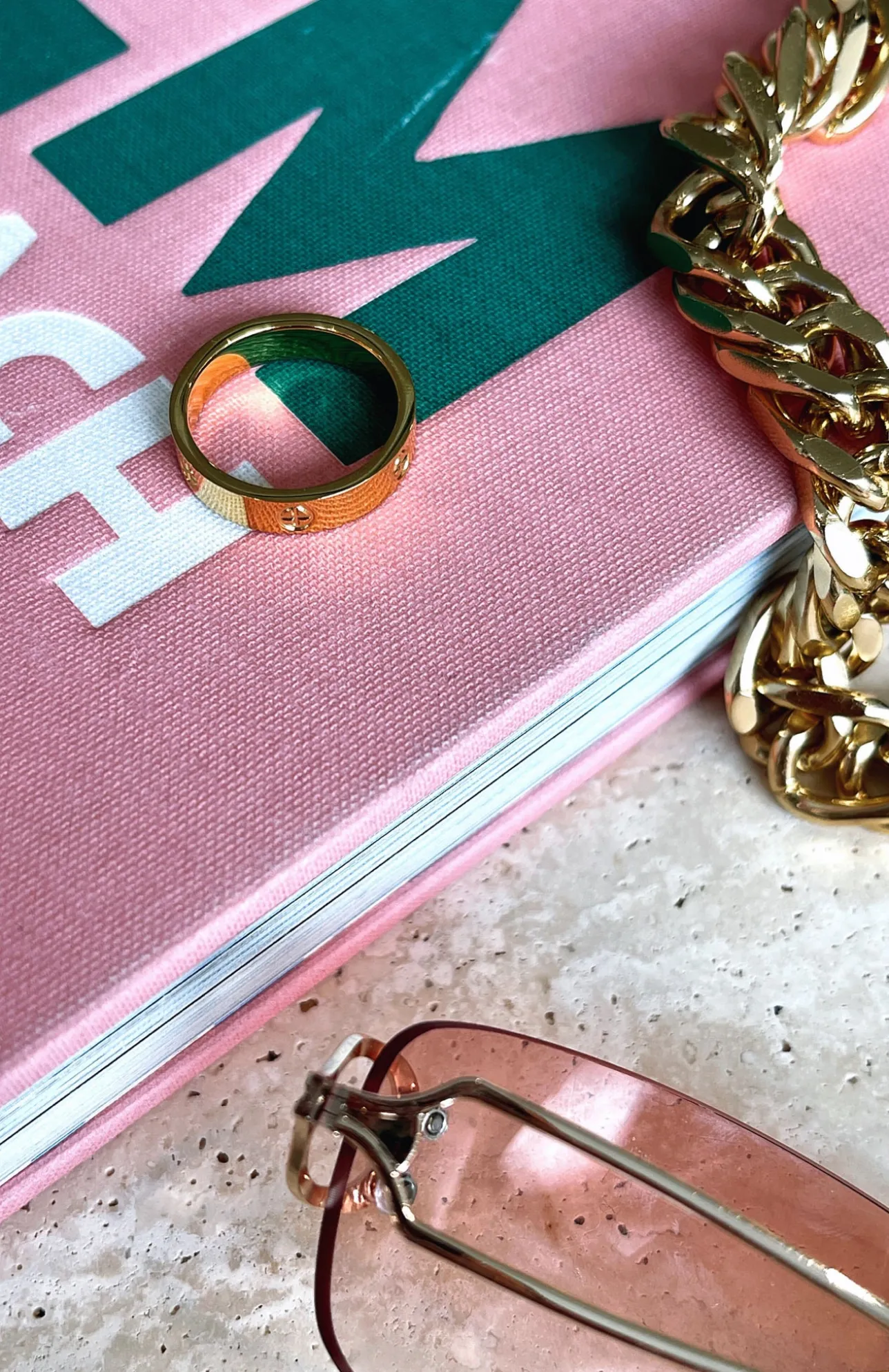 White Fox Boutique Bridie Ring gold Shop