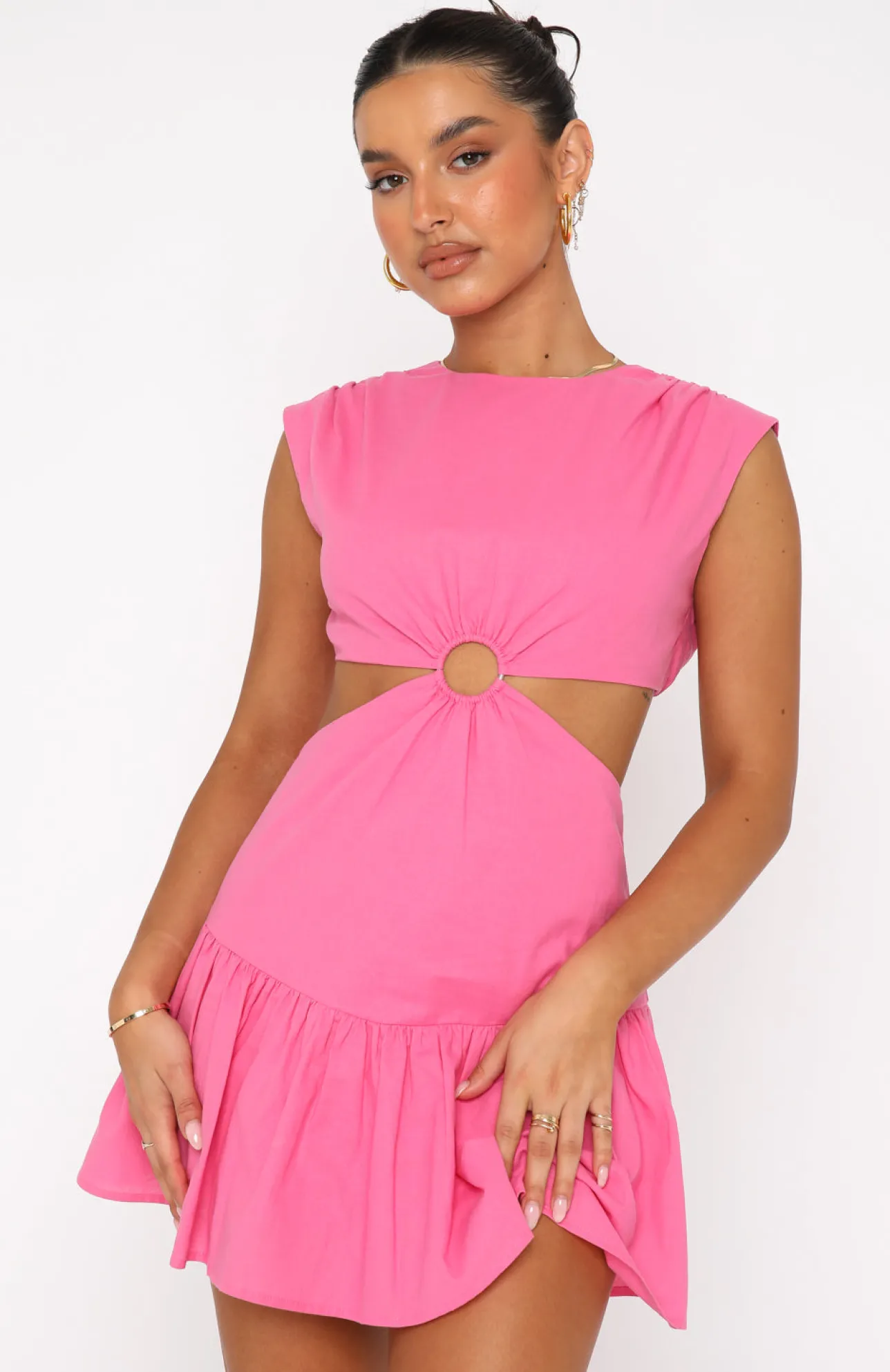 White Fox Boutique Celebrate You Mini Dress pink Outlet