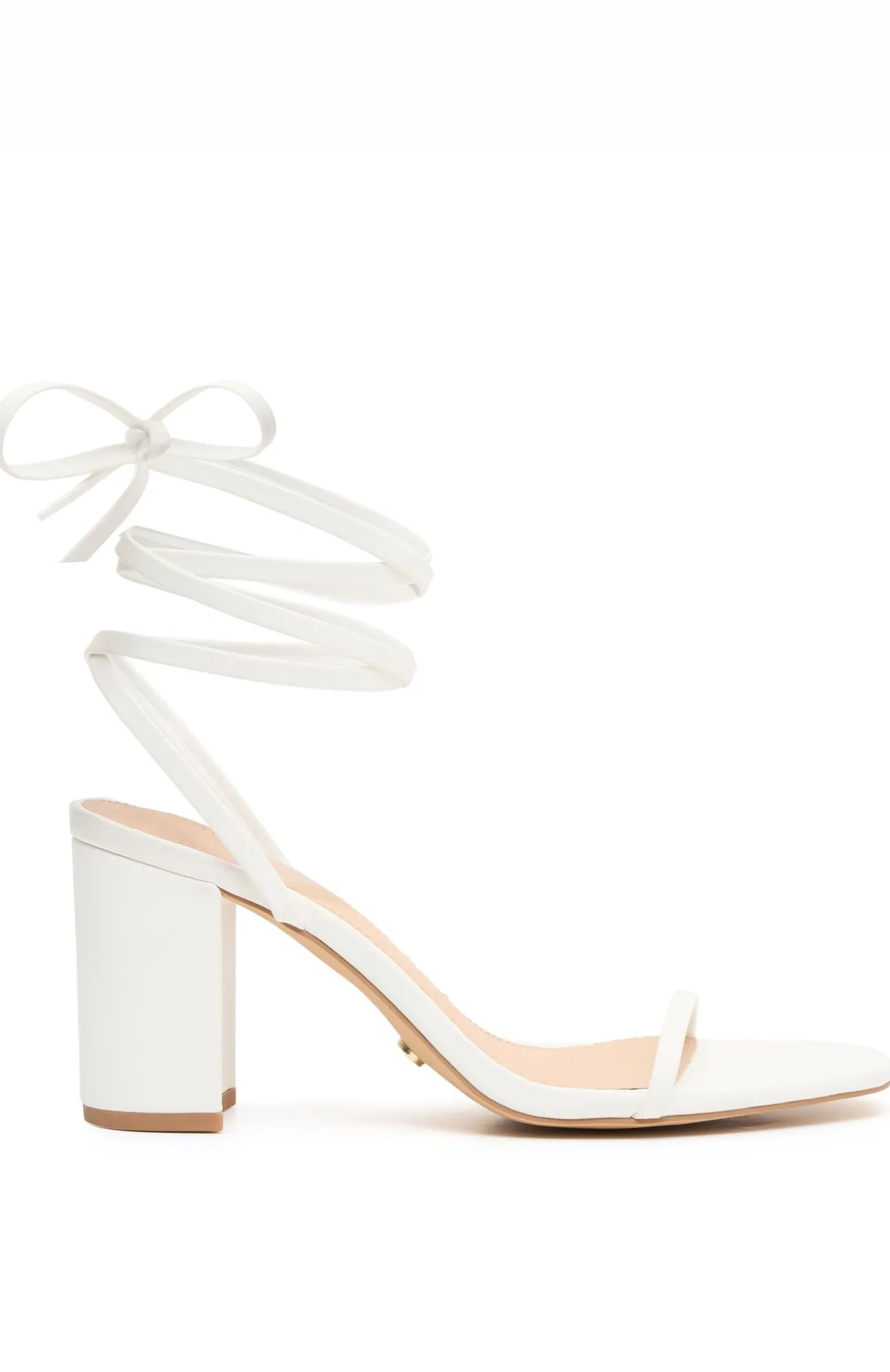 White Fox Boutique Cleo Heels PU white Best Sale