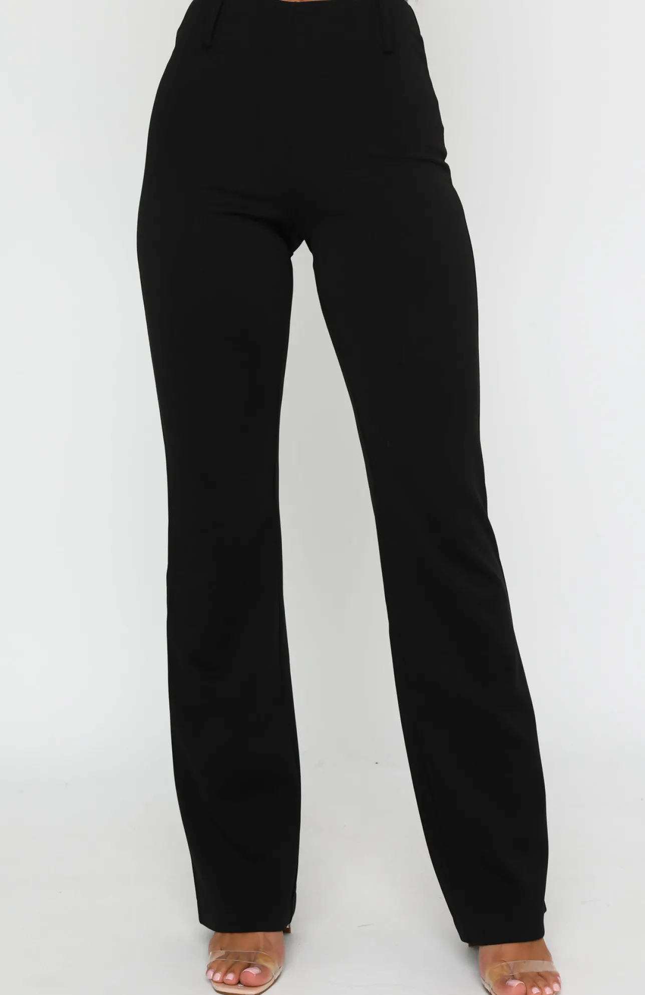 White Fox Boutique Fearless Pants black Fashion