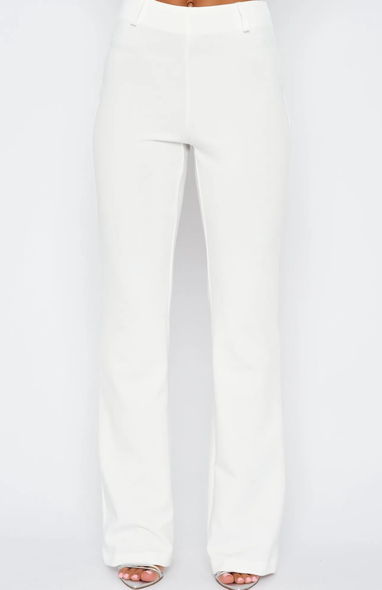 White Fox Boutique Fearless Pants white Fashion