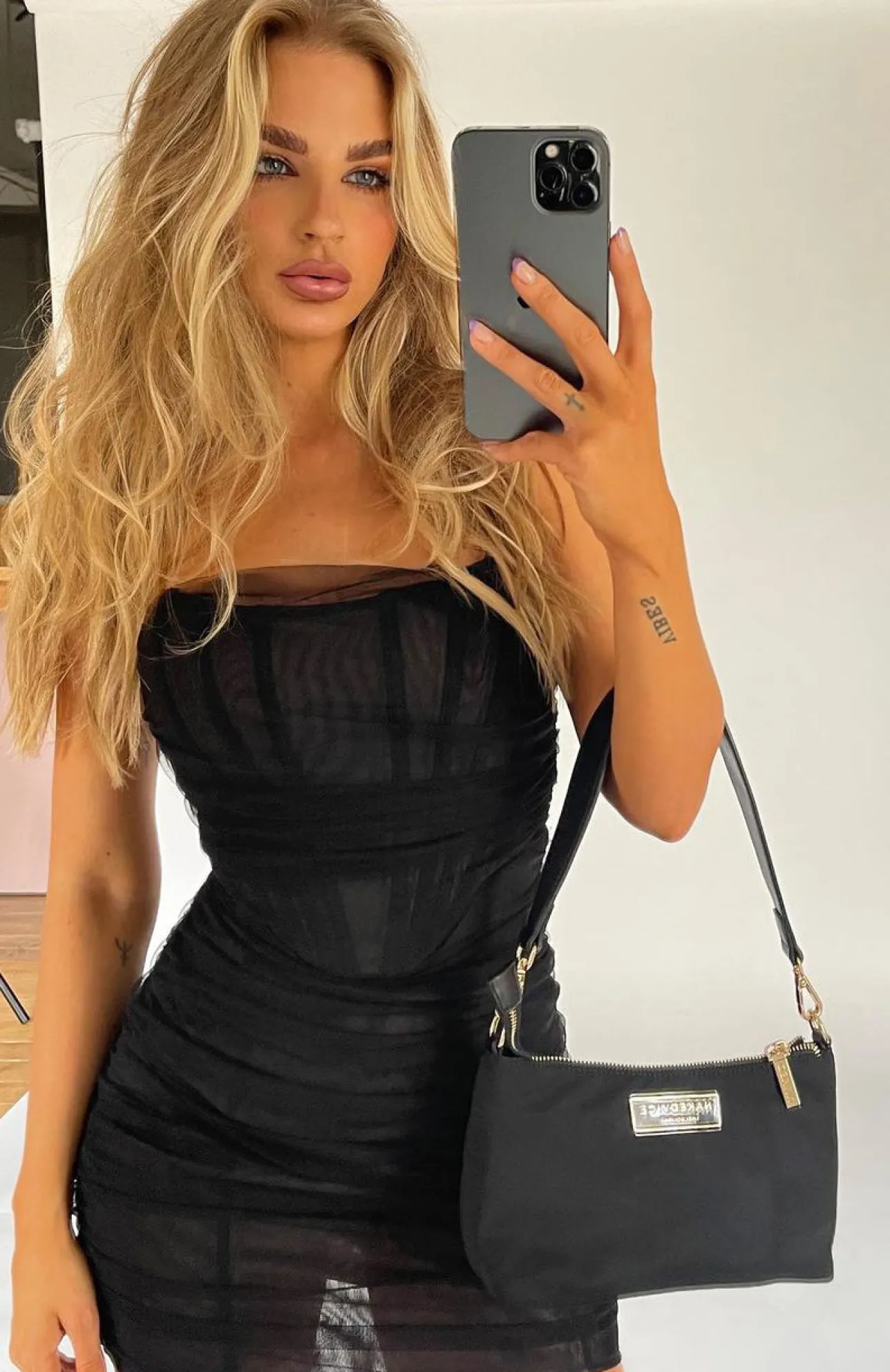 White Fox Boutique For The Night Mini Dress black Discount