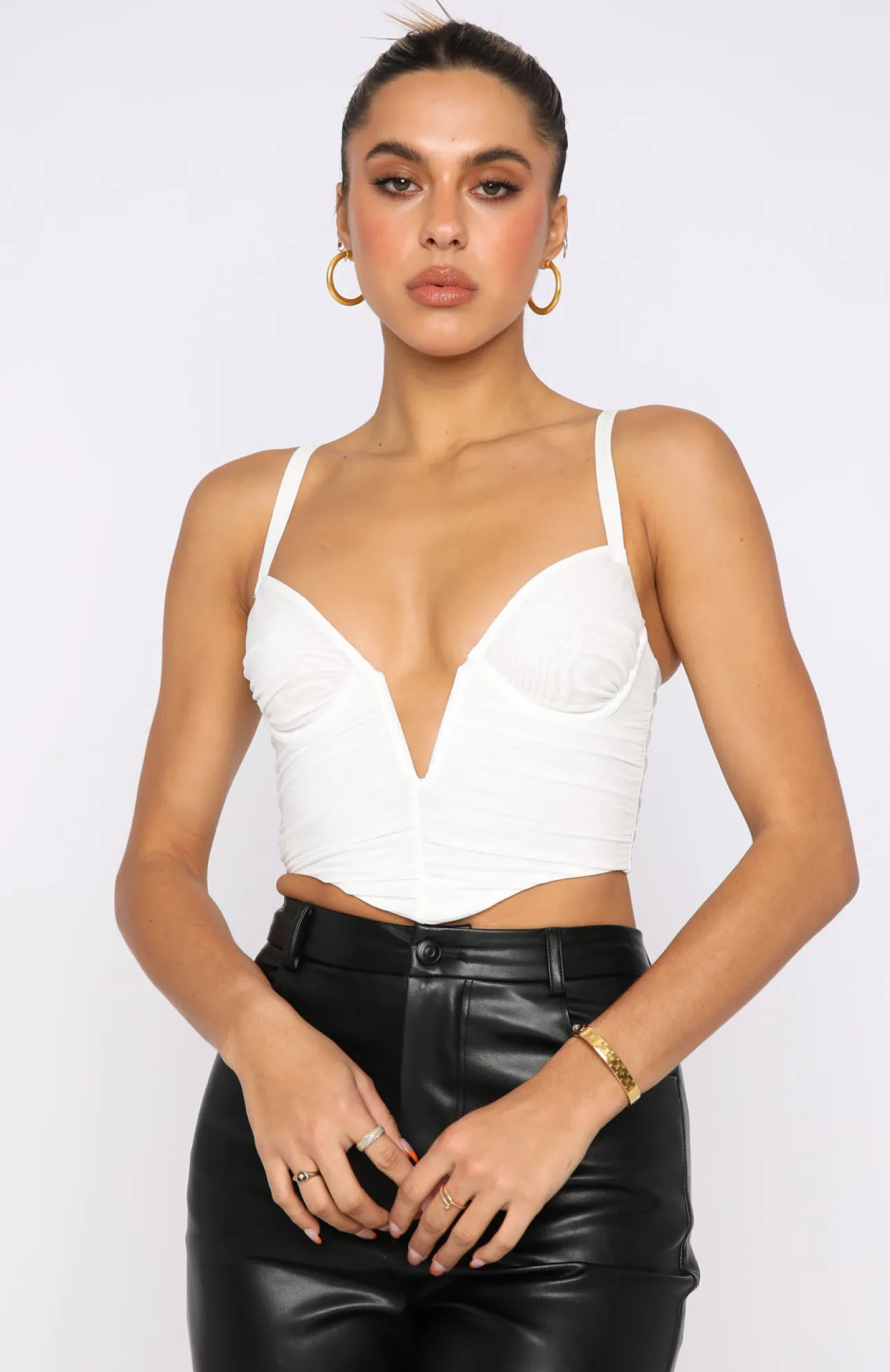 White Fox Boutique Forget It Bustier white Best