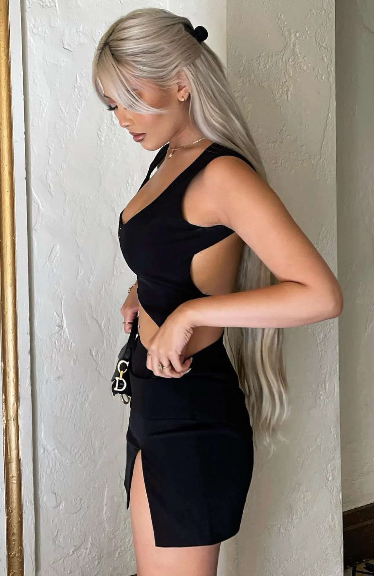 White Fox Boutique Get On With It Crop black Store