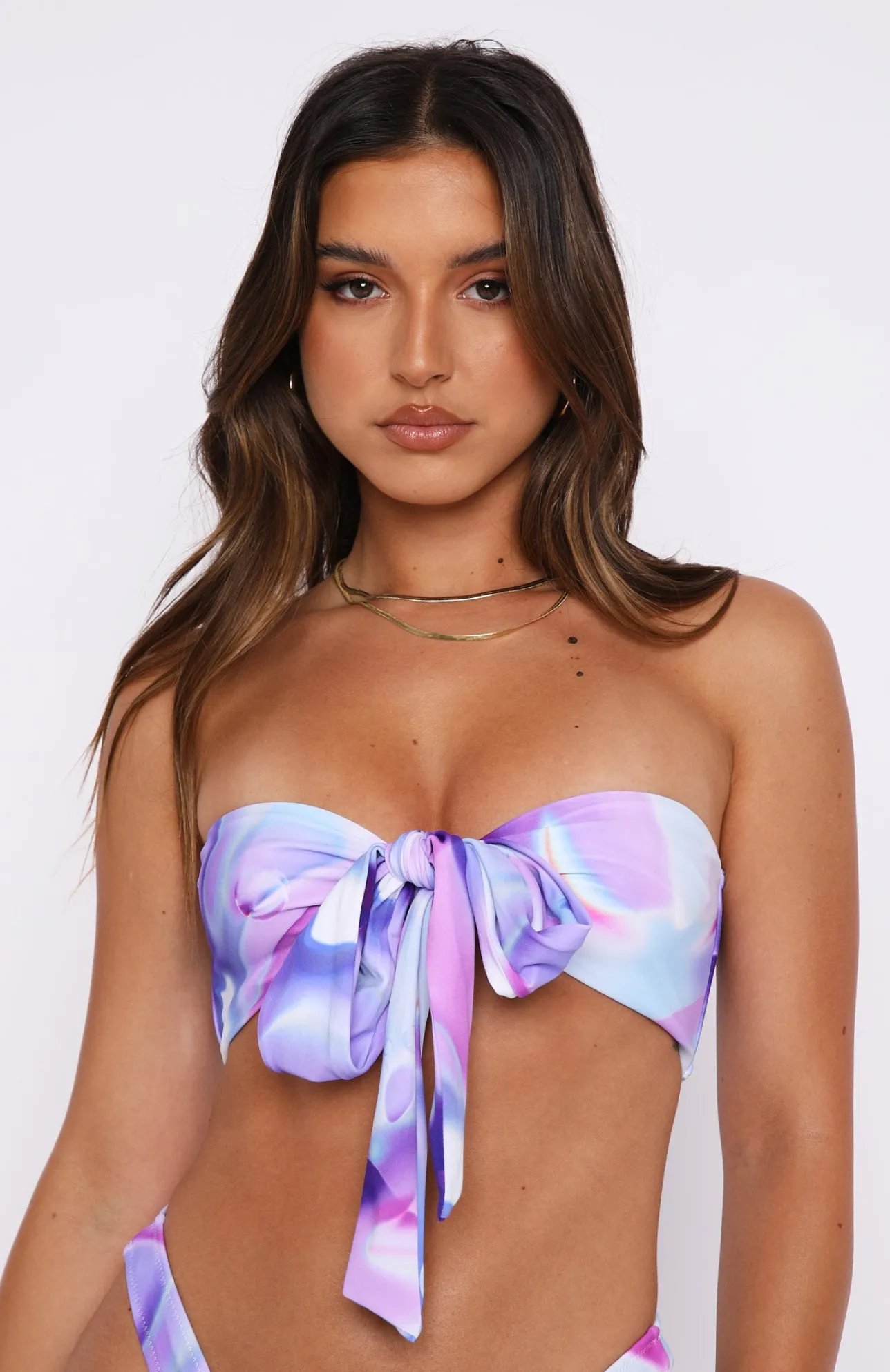 White Fox Boutique Girls Trip Bikini Top Orb purple Shop