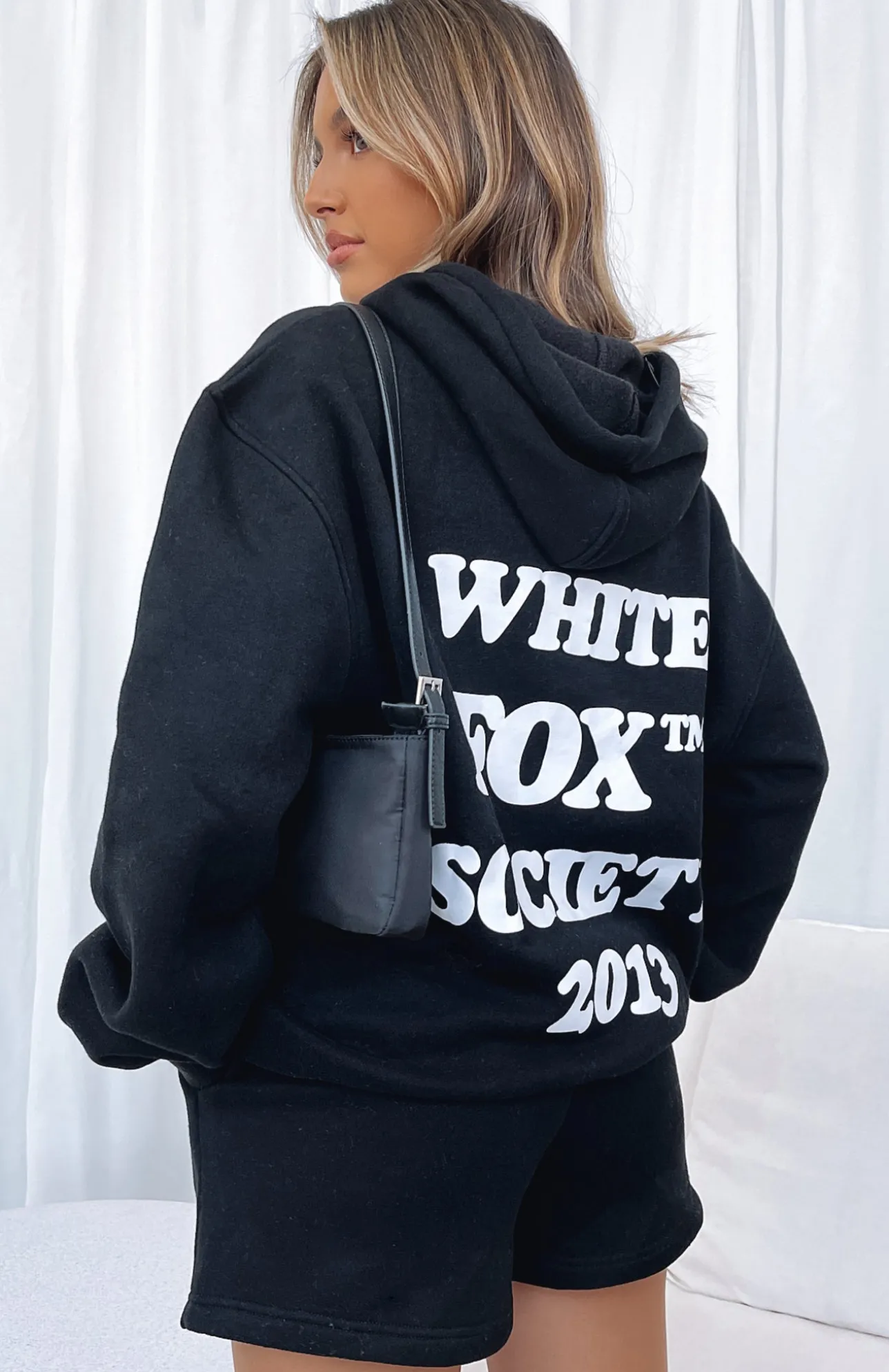White Fox Boutique Go Bold Hoodie black Store