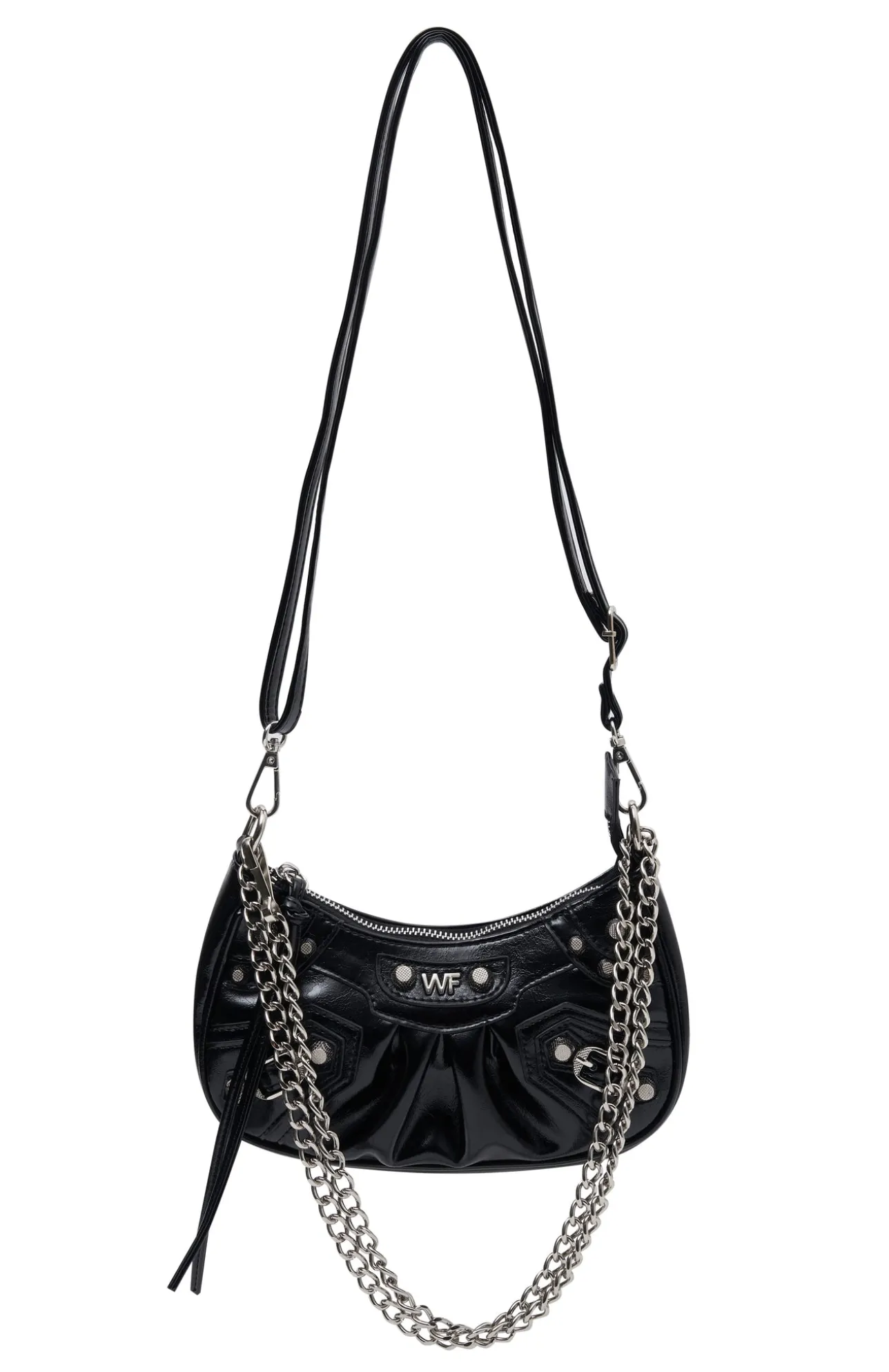 White Fox Boutique Harlow Bag PU black Outlet