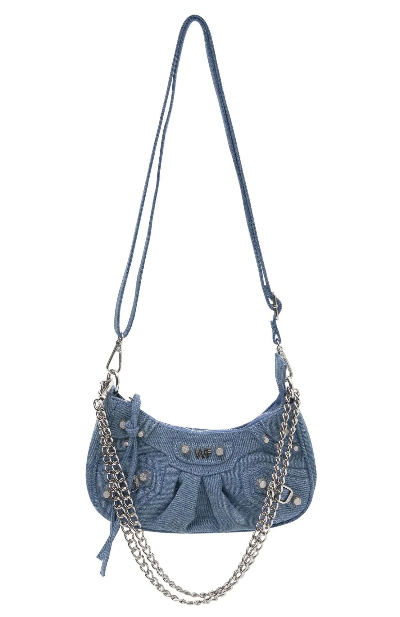 White Fox Boutique Harlow Bag Denim blue Hot