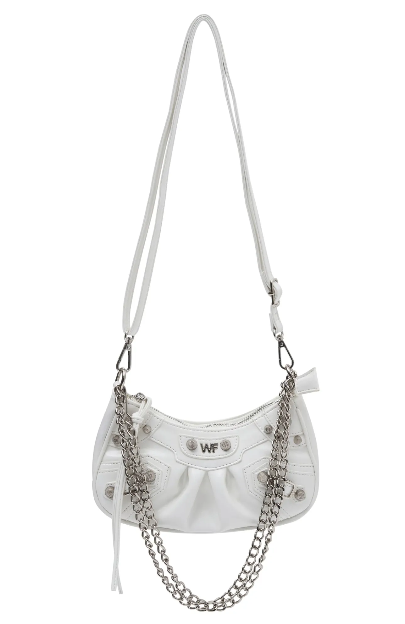 White Fox Boutique Harlow Bag PU white Clearance