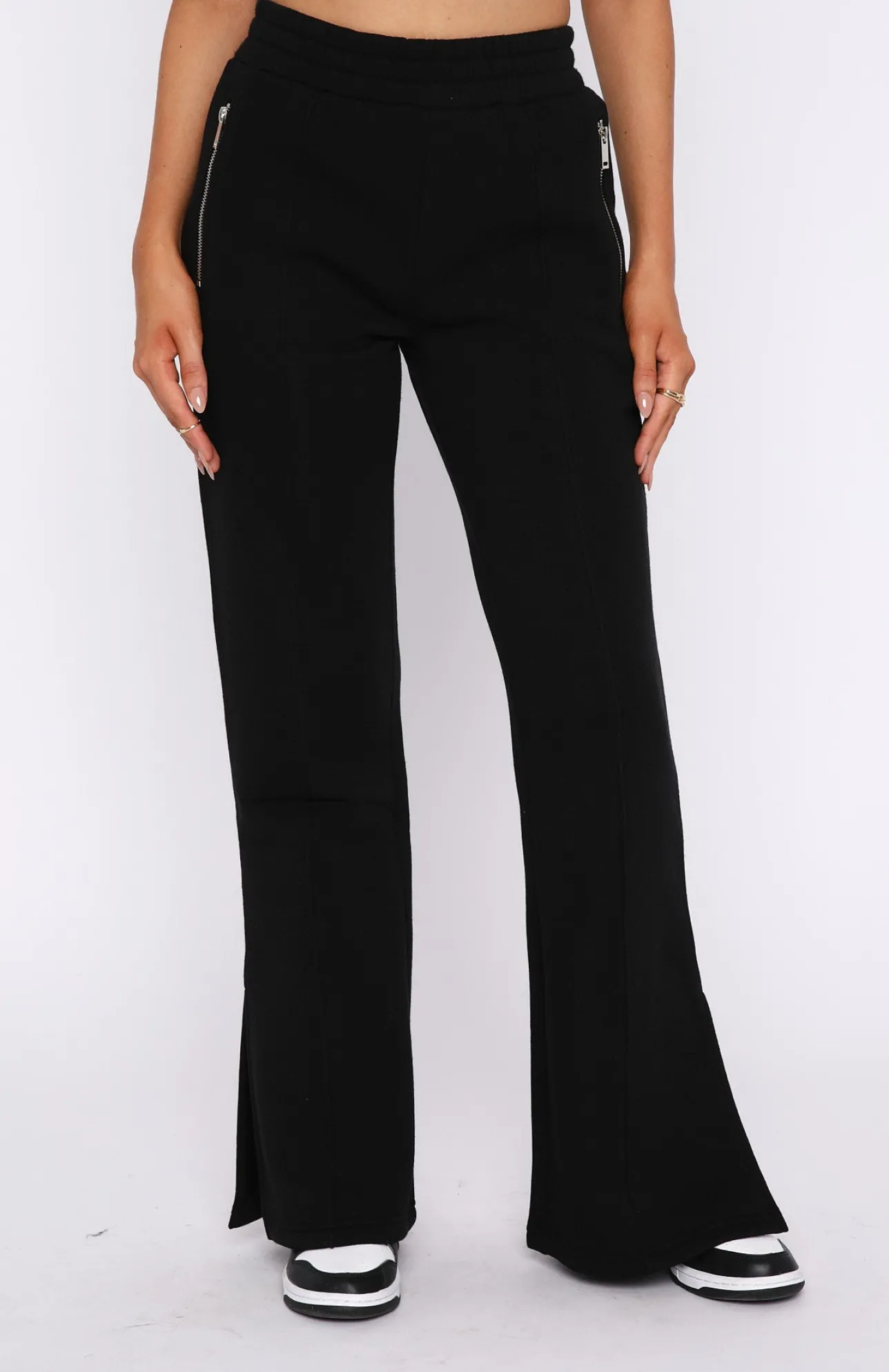 White Fox Boutique In Another Life Sweatpants black Cheap