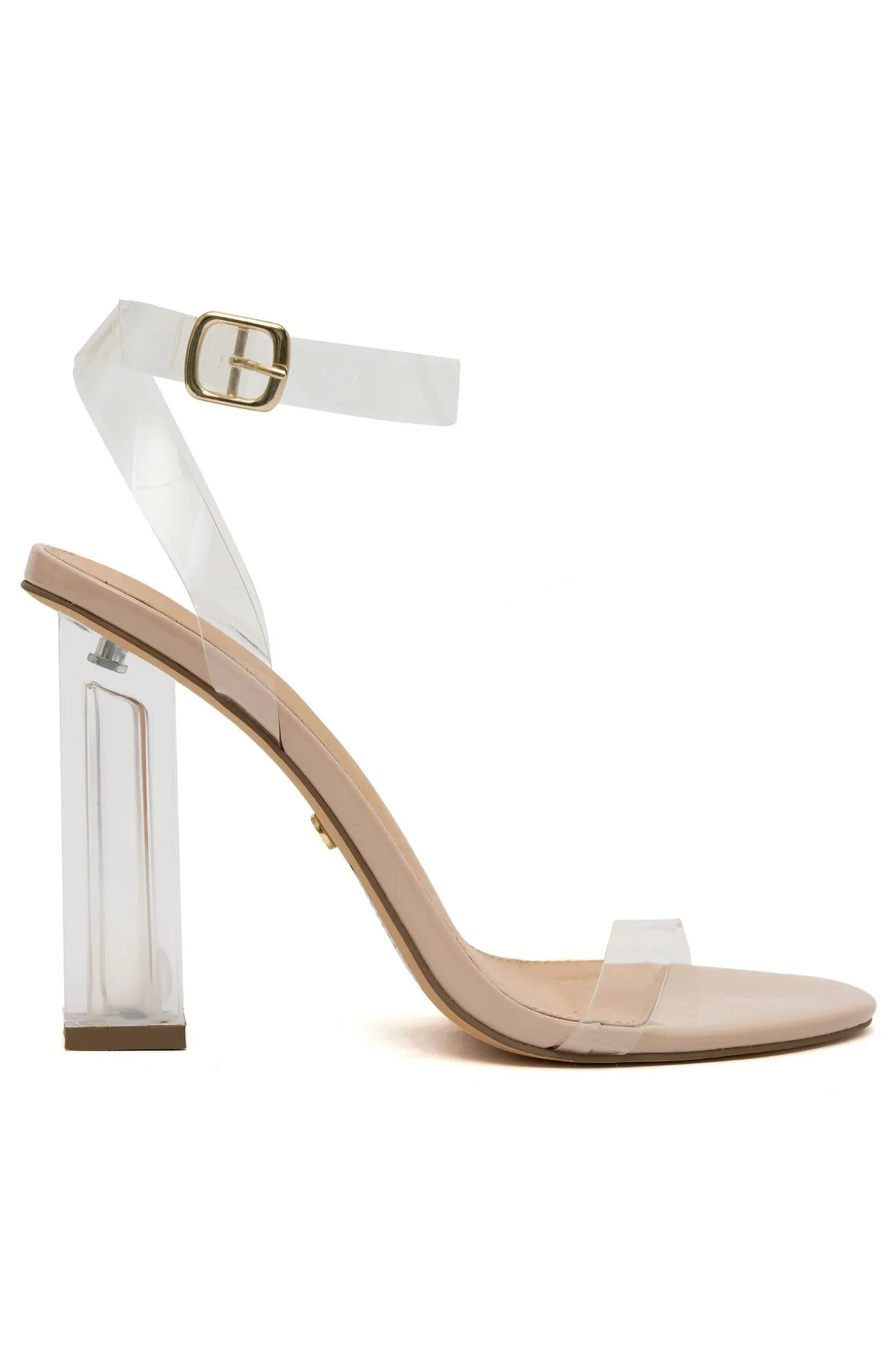 White Fox Boutique India Heels Patent nude Cheap