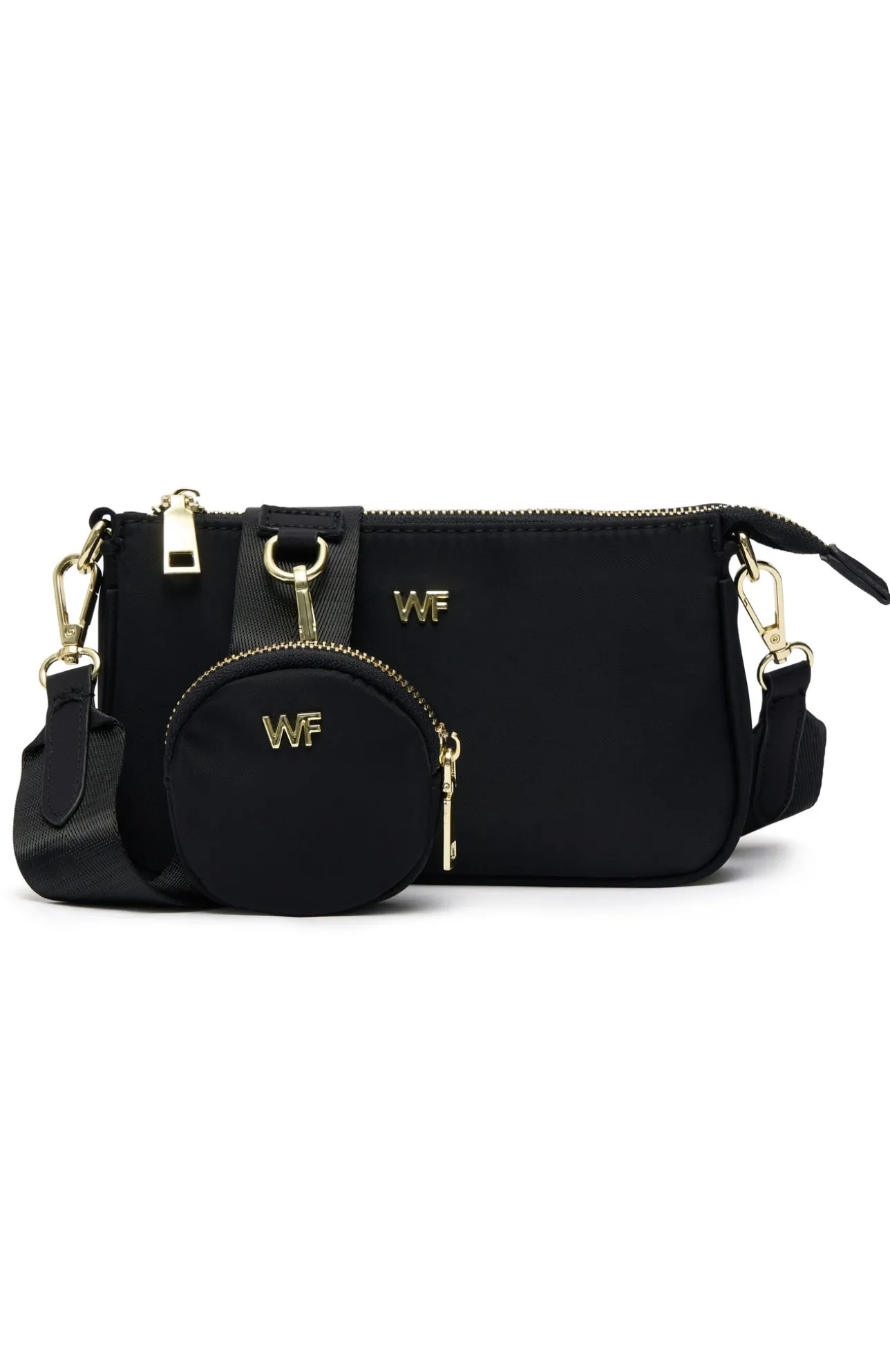 White Fox Boutique Josie Bag Nylon black Hot