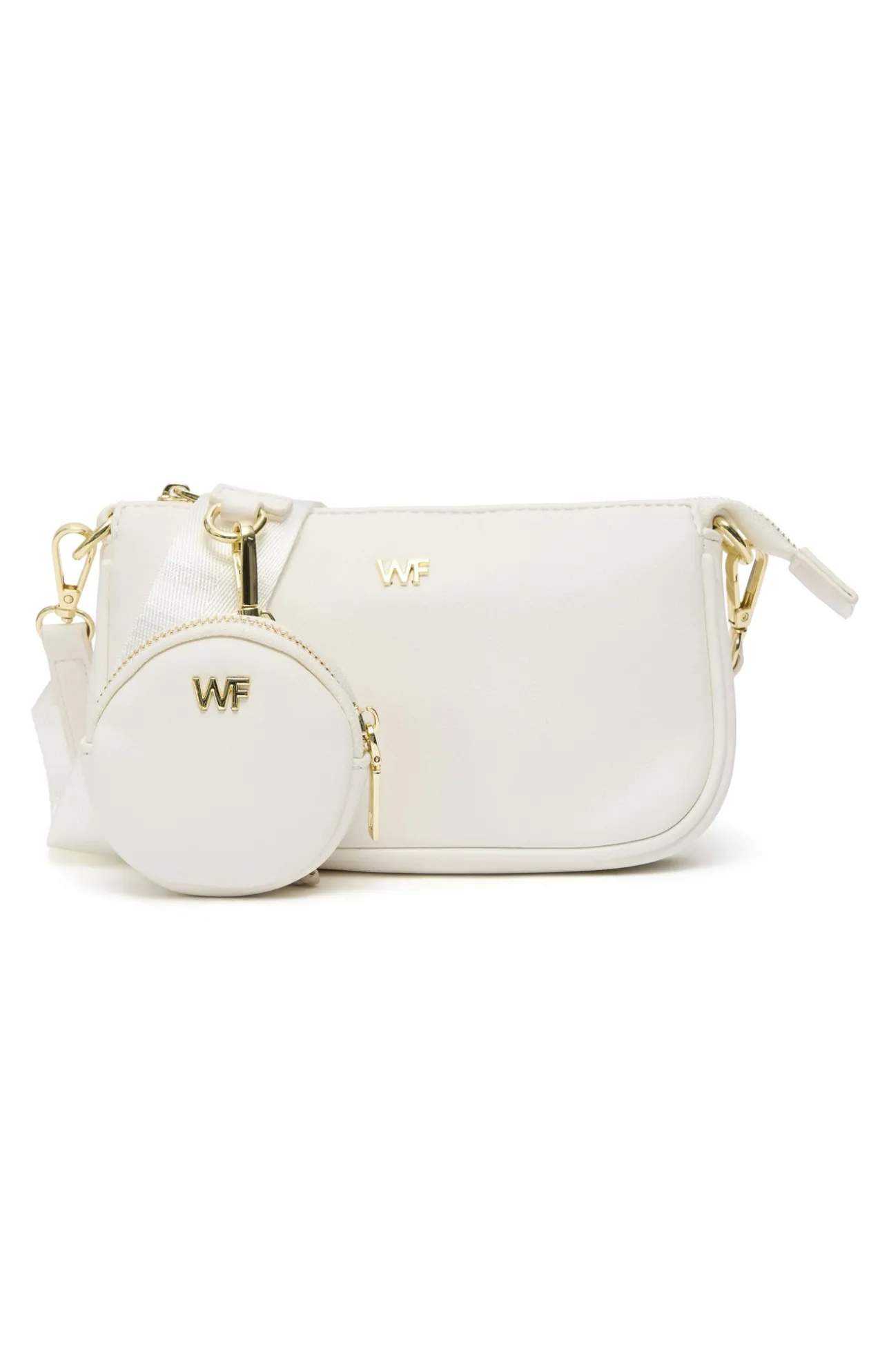 White Fox Boutique Josie Bag PU white Fashion