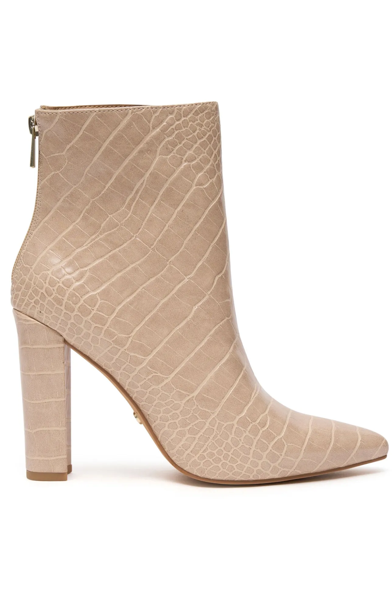 White Fox Boutique Kayla Boots Croc nude Shop