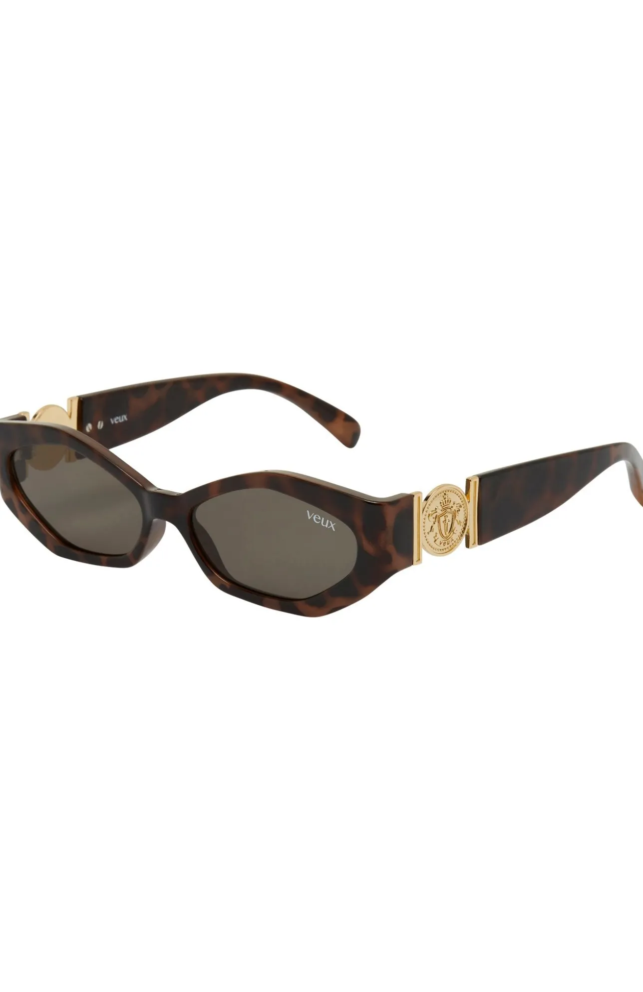 White Fox Boutique Kensington Sunglasses Tortoise brown Clearance