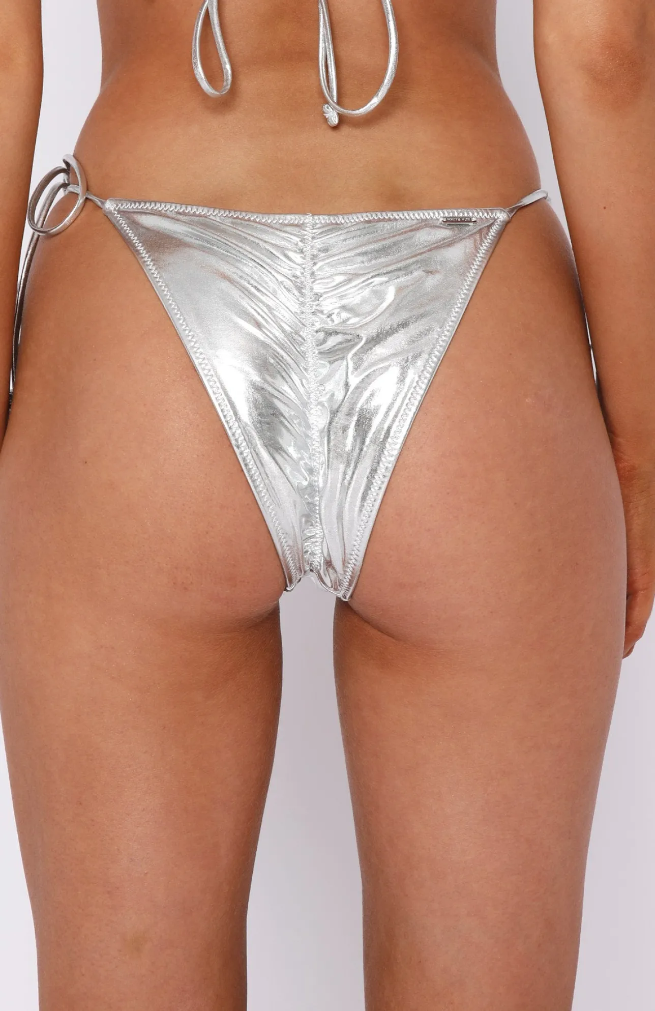 White Fox Boutique La Joya Bottoms silver Store