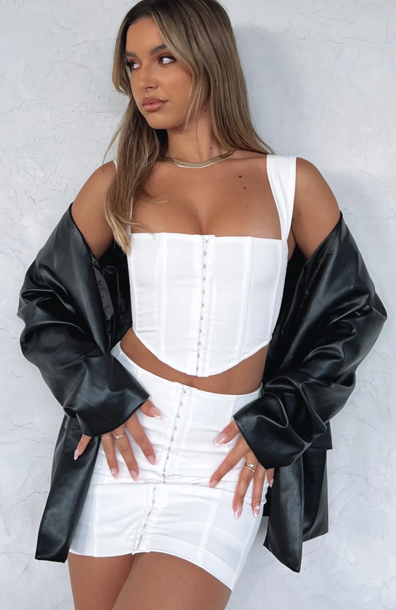 White Fox Boutique Listen Carefully Bustier white Flash Sale