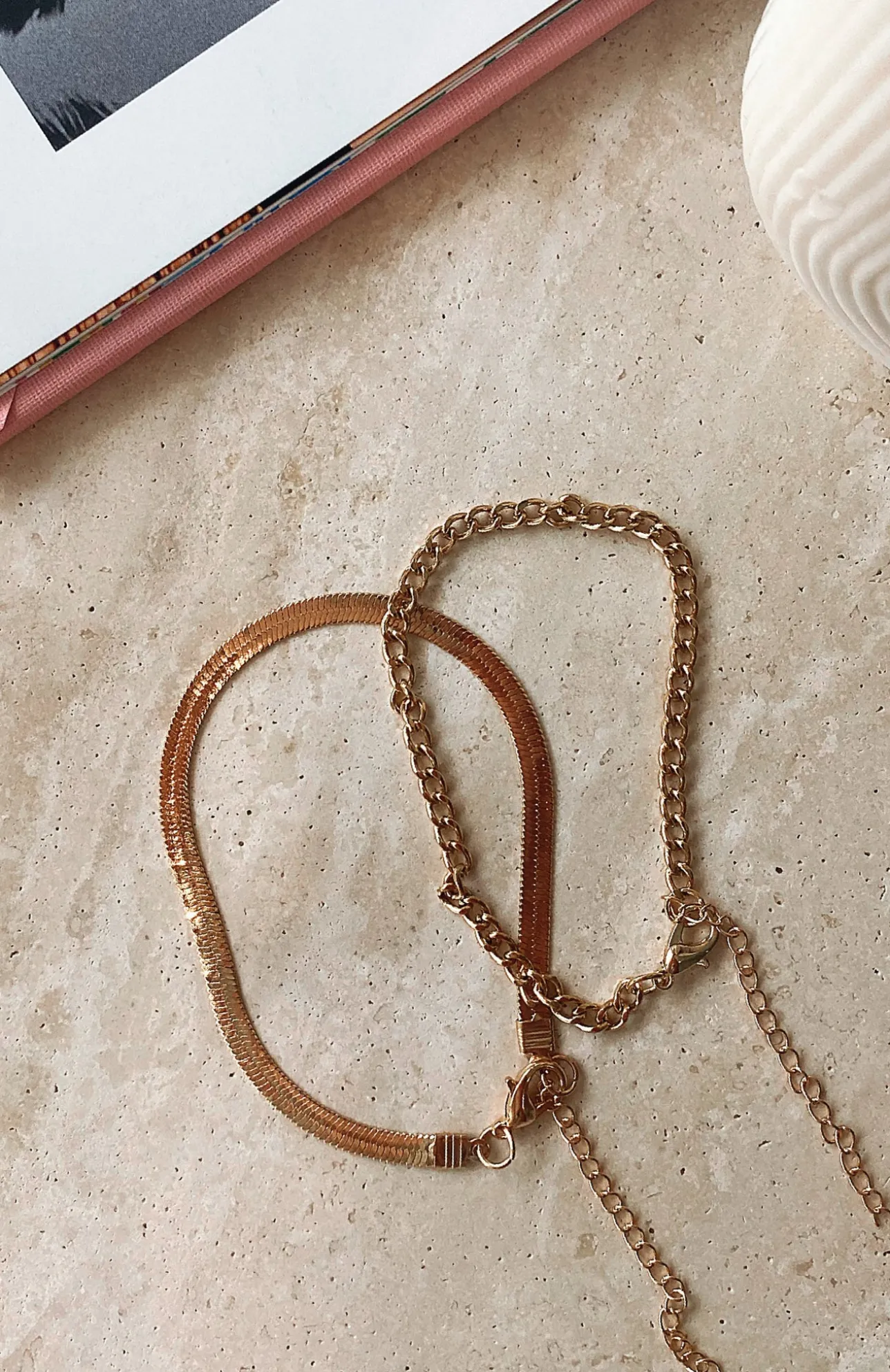 White Fox Boutique London Anklet gold Online