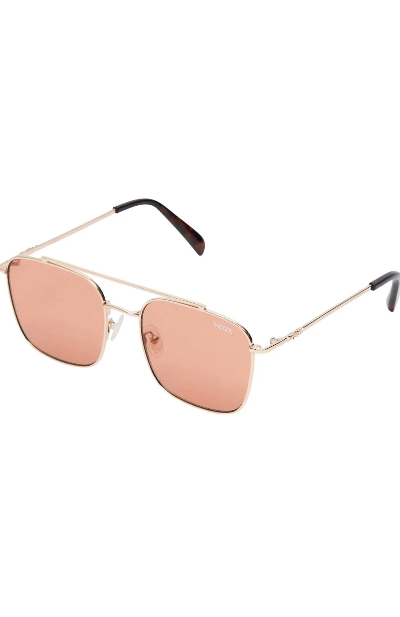 White Fox Boutique Madrid Sunglasses Gold/Peach multi Store