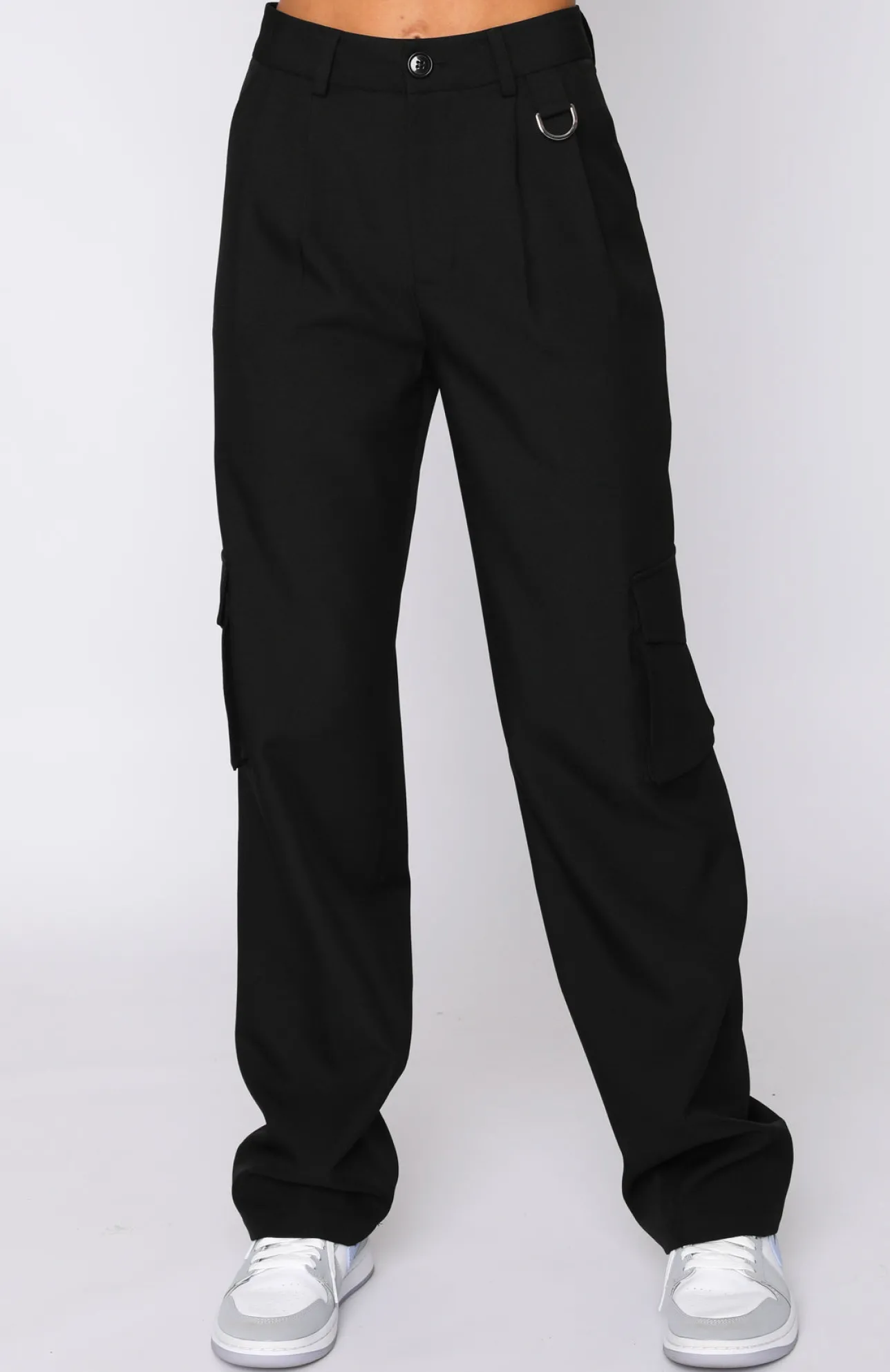 White Fox Boutique Make It Official Pants black Cheap
