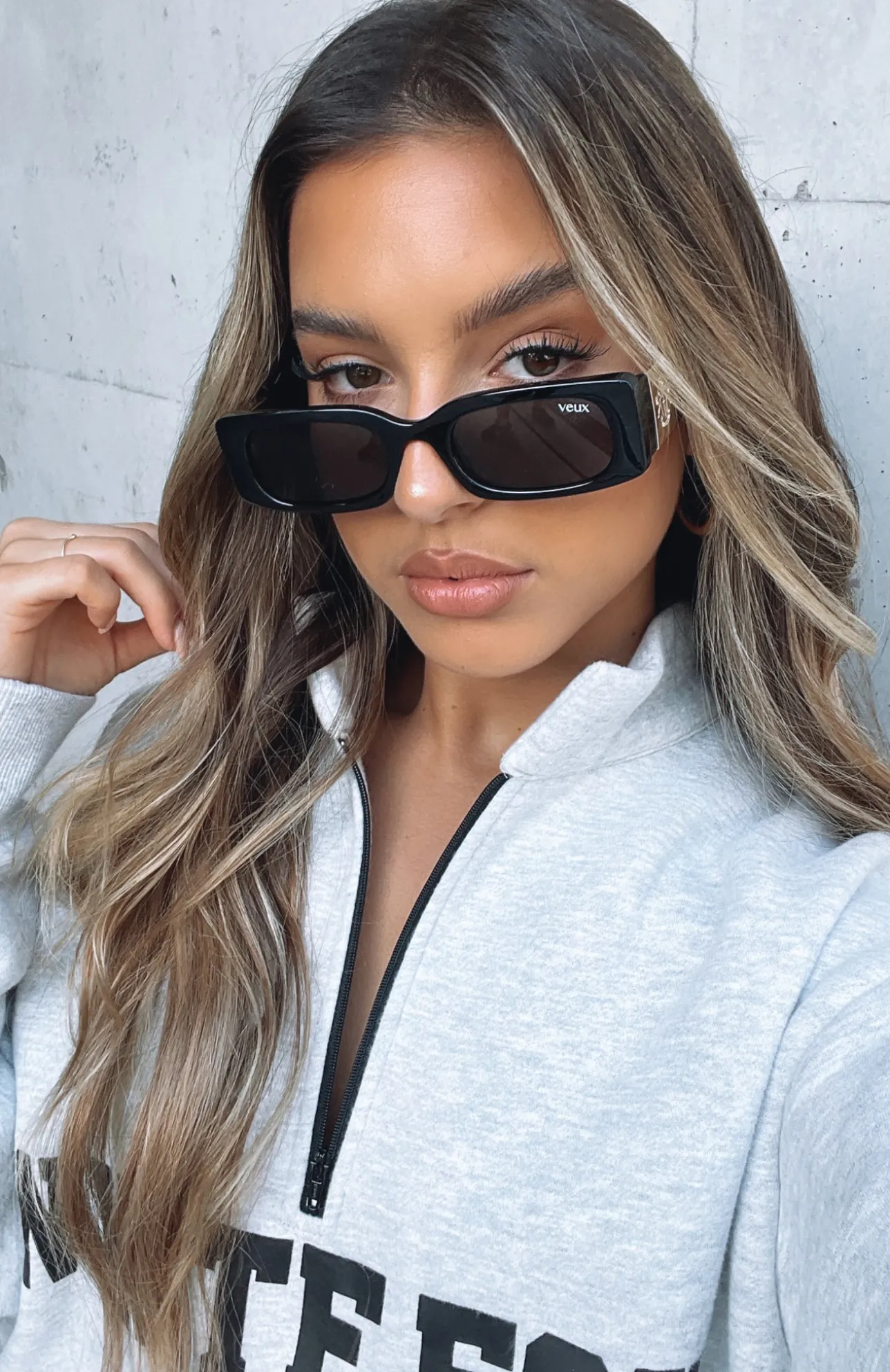 White Fox Boutique Milan Sunglasses black Best
