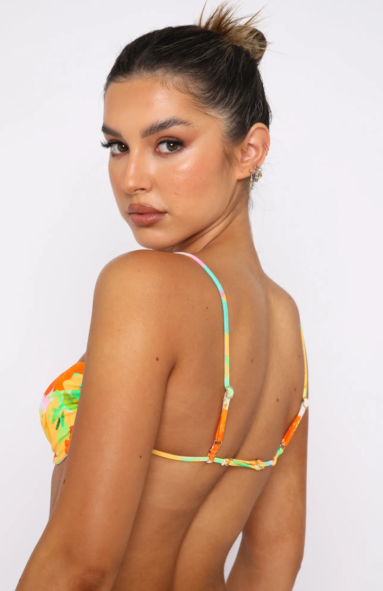 White Fox Boutique More Than A Dream Bikini Top Floral Pop multi Clearance