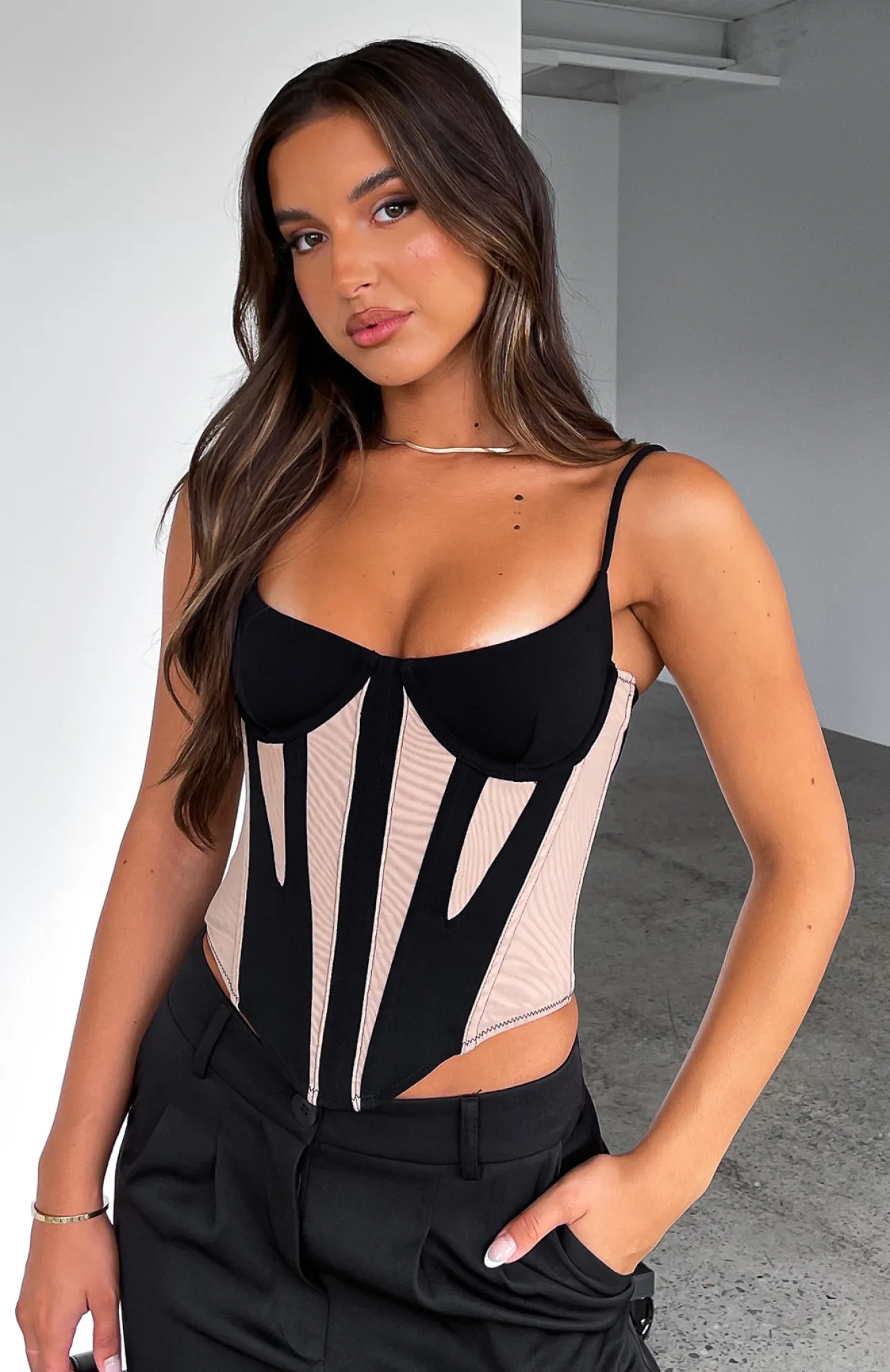 White Fox Boutique My Dear Love Bustier black Sale