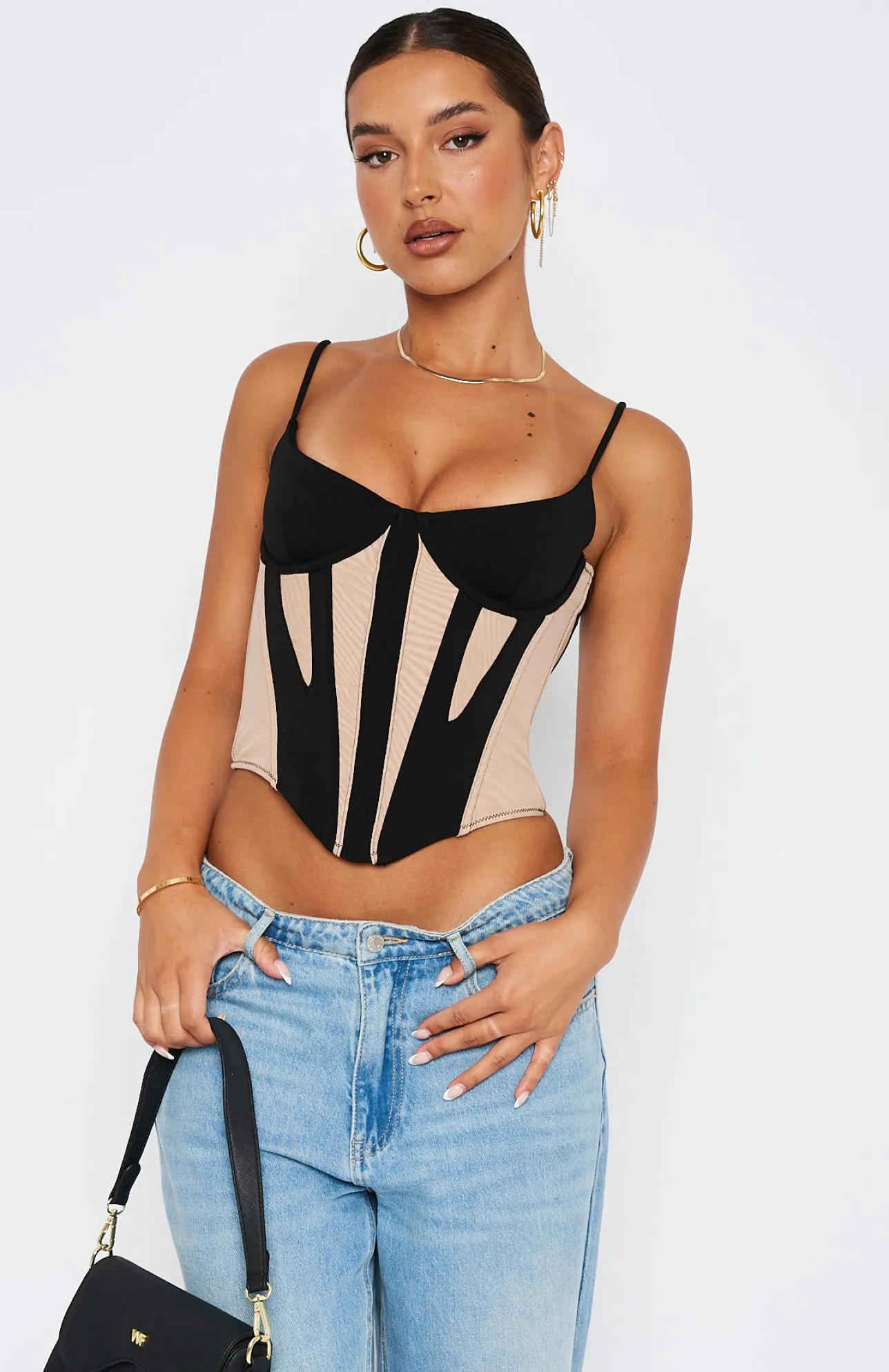 White Fox Boutique My Dear Love Bustier black Sale