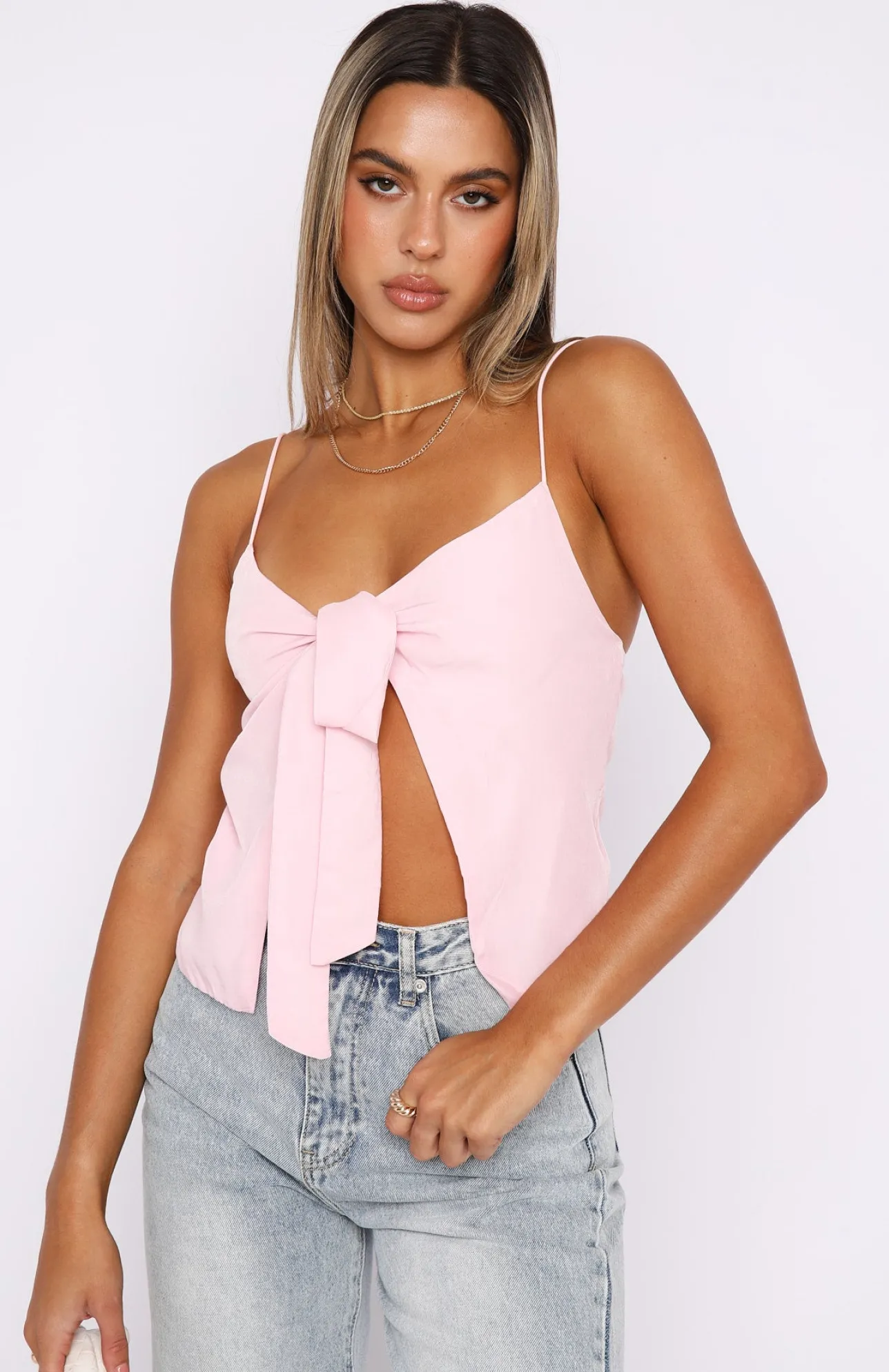 White Fox Boutique Night Changes Top pink Outlet
