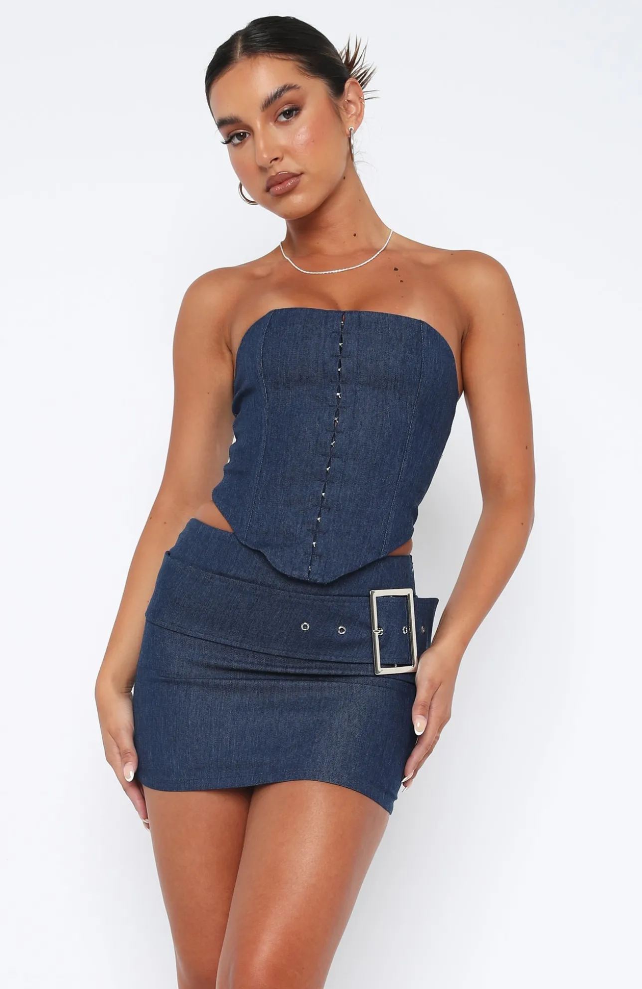 White Fox Boutique Not Like The Movies Bustier blue Cheap
