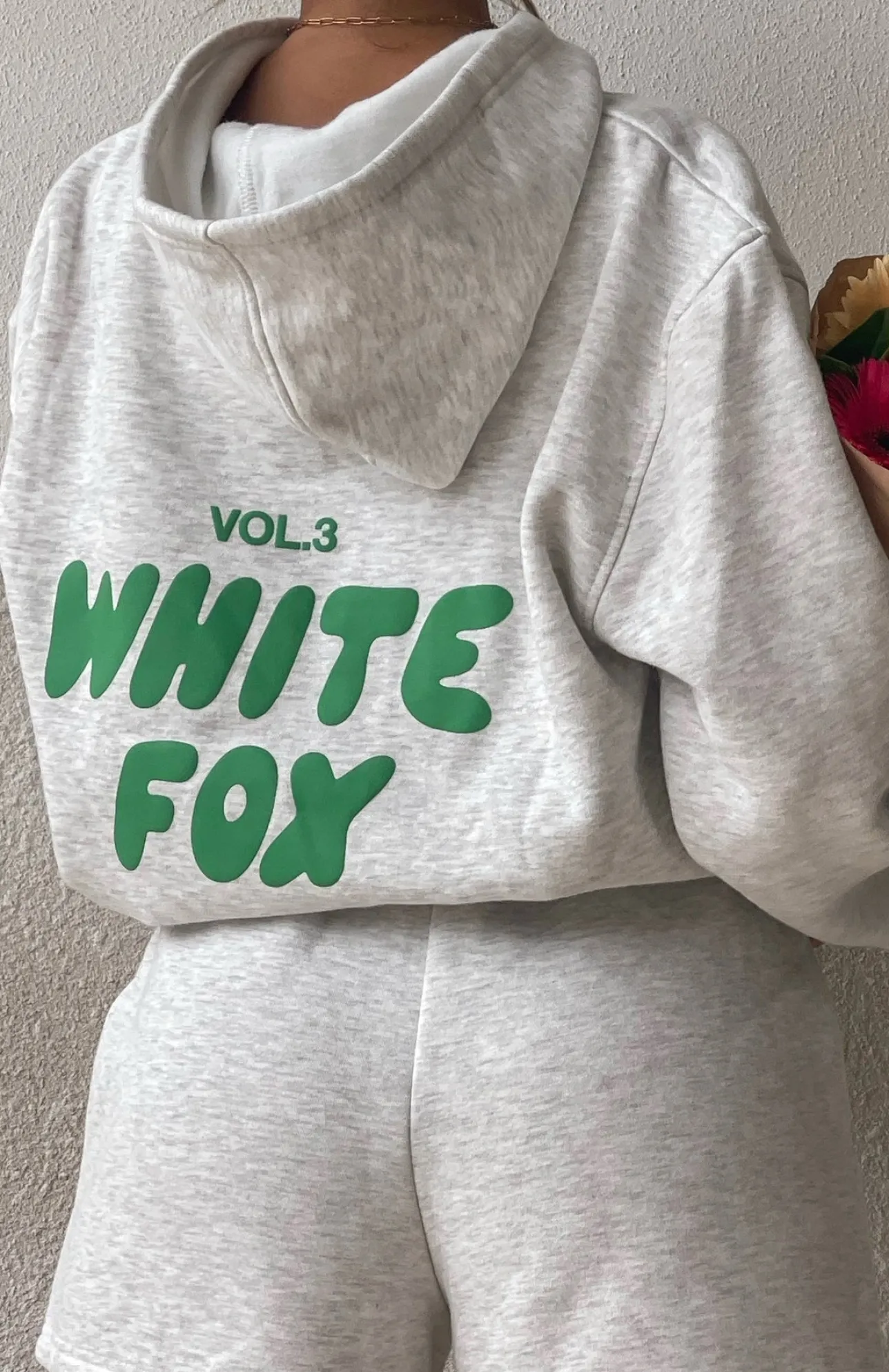 White Fox Boutique Offstage Hoodie Glacier grey Online