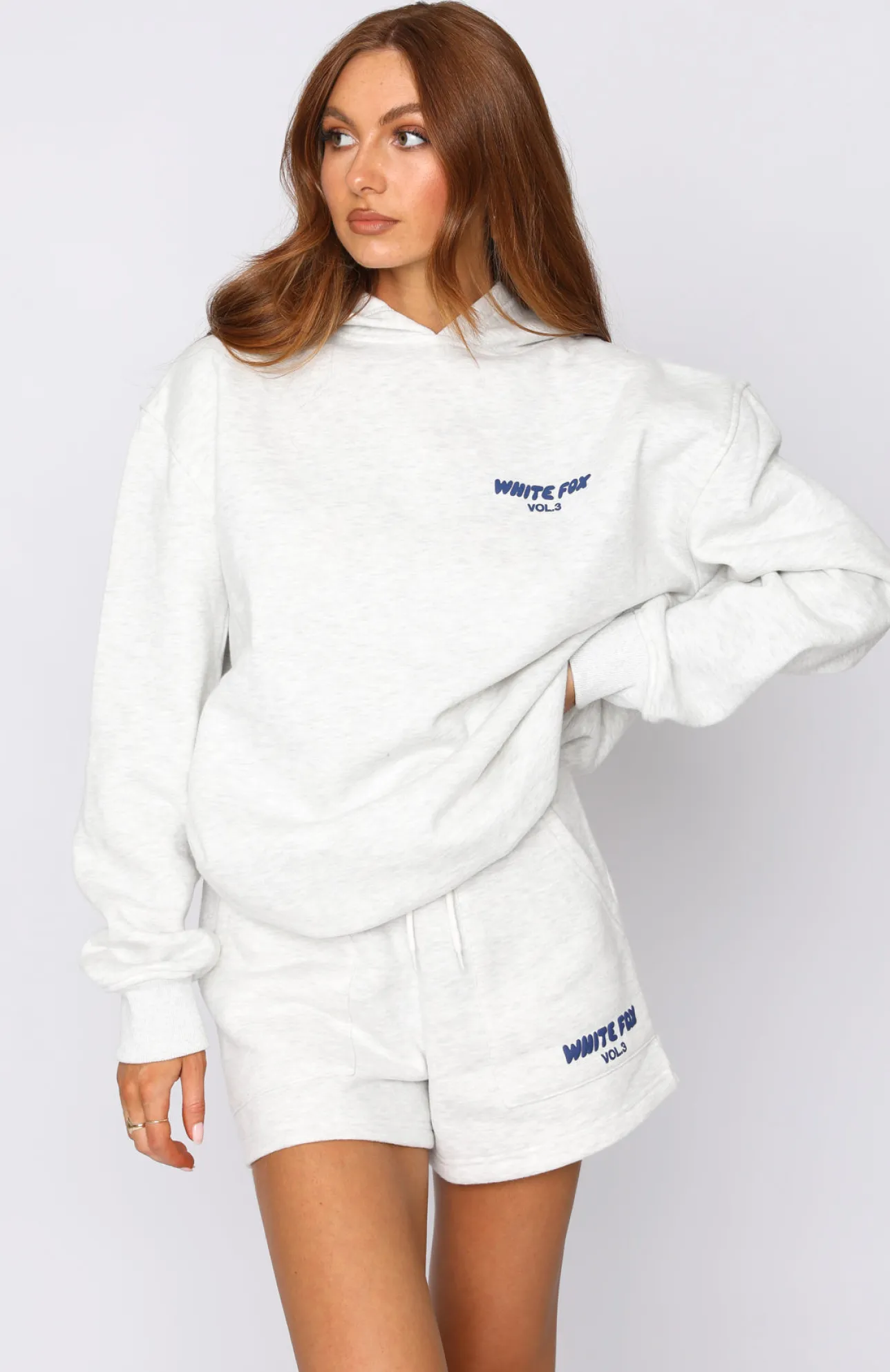 White Fox Boutique Offstage Hoodie Mineral grey Online