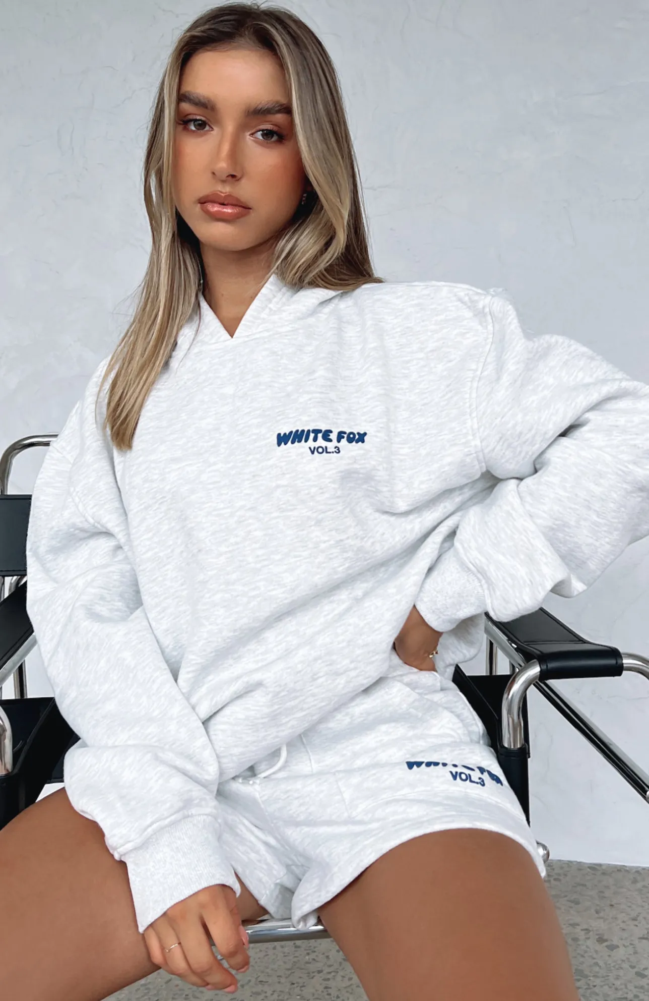 White Fox Boutique Offstage Hoodie Mineral grey Online