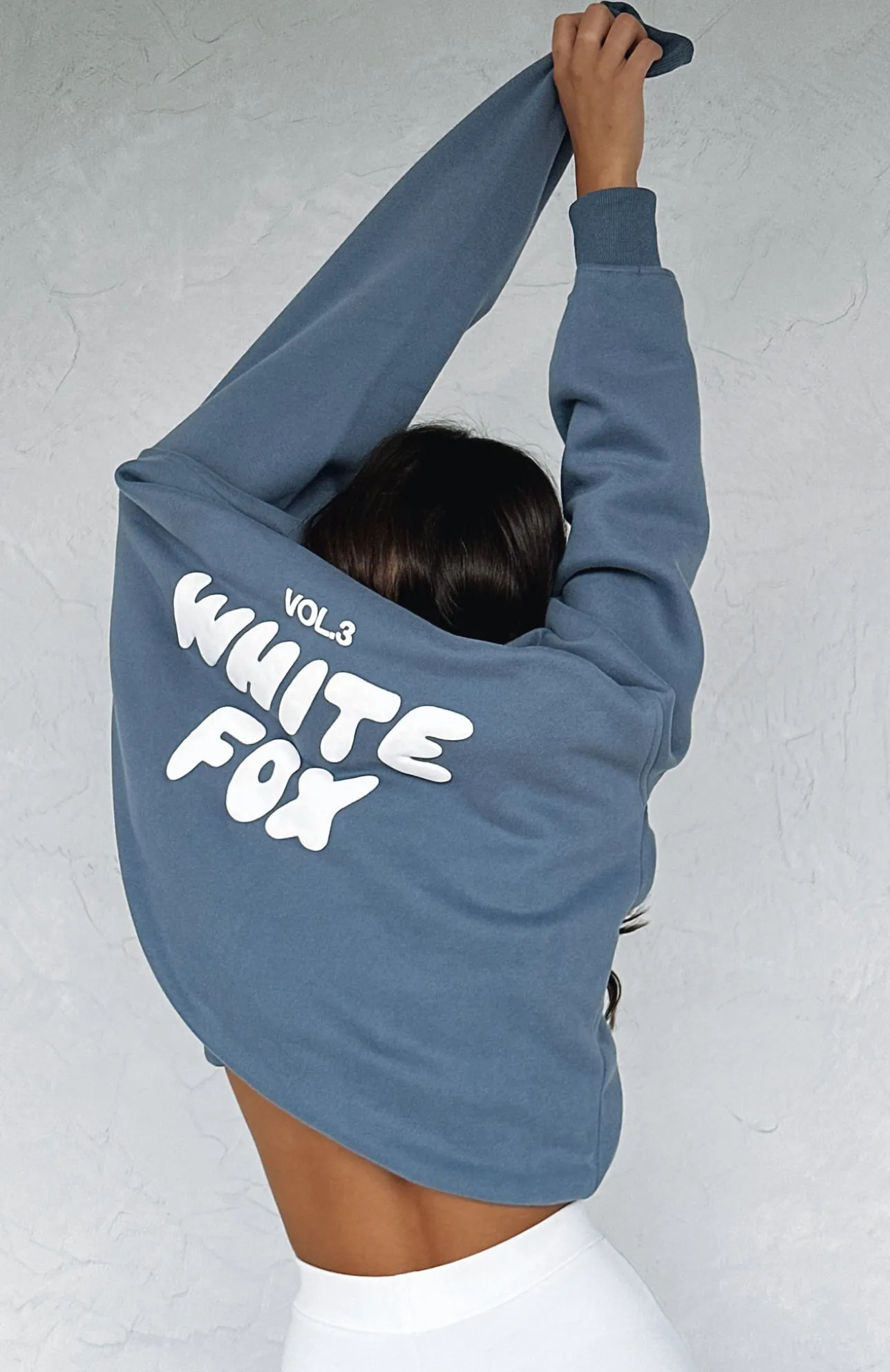 White Fox Boutique Offstage Hoodie Ocean blue Hot