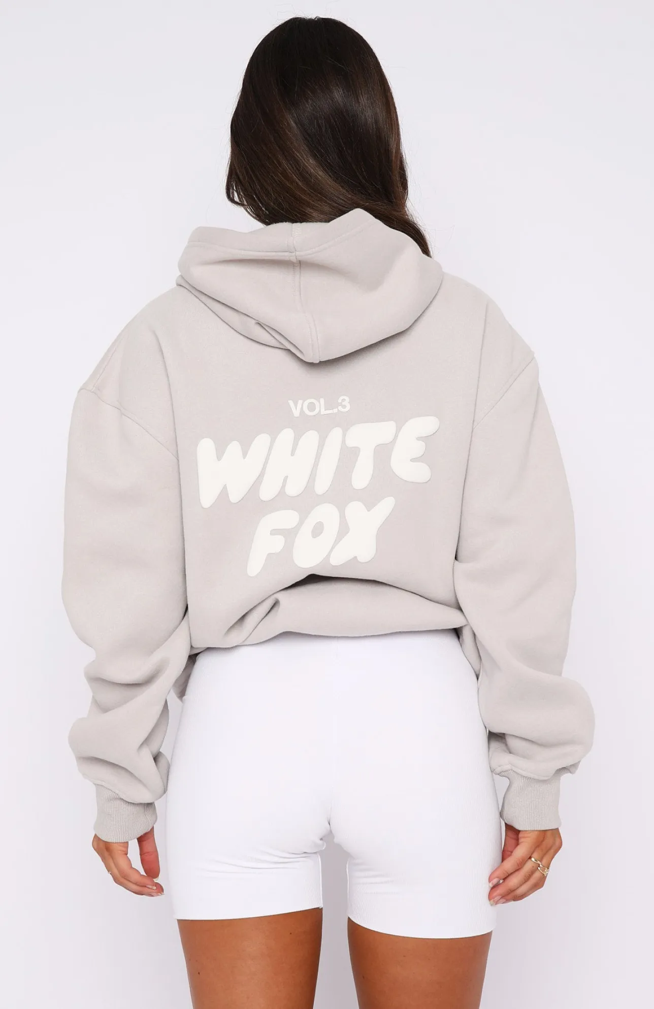 White Fox Boutique Offstage Ribbed Bike Shorts white Sale