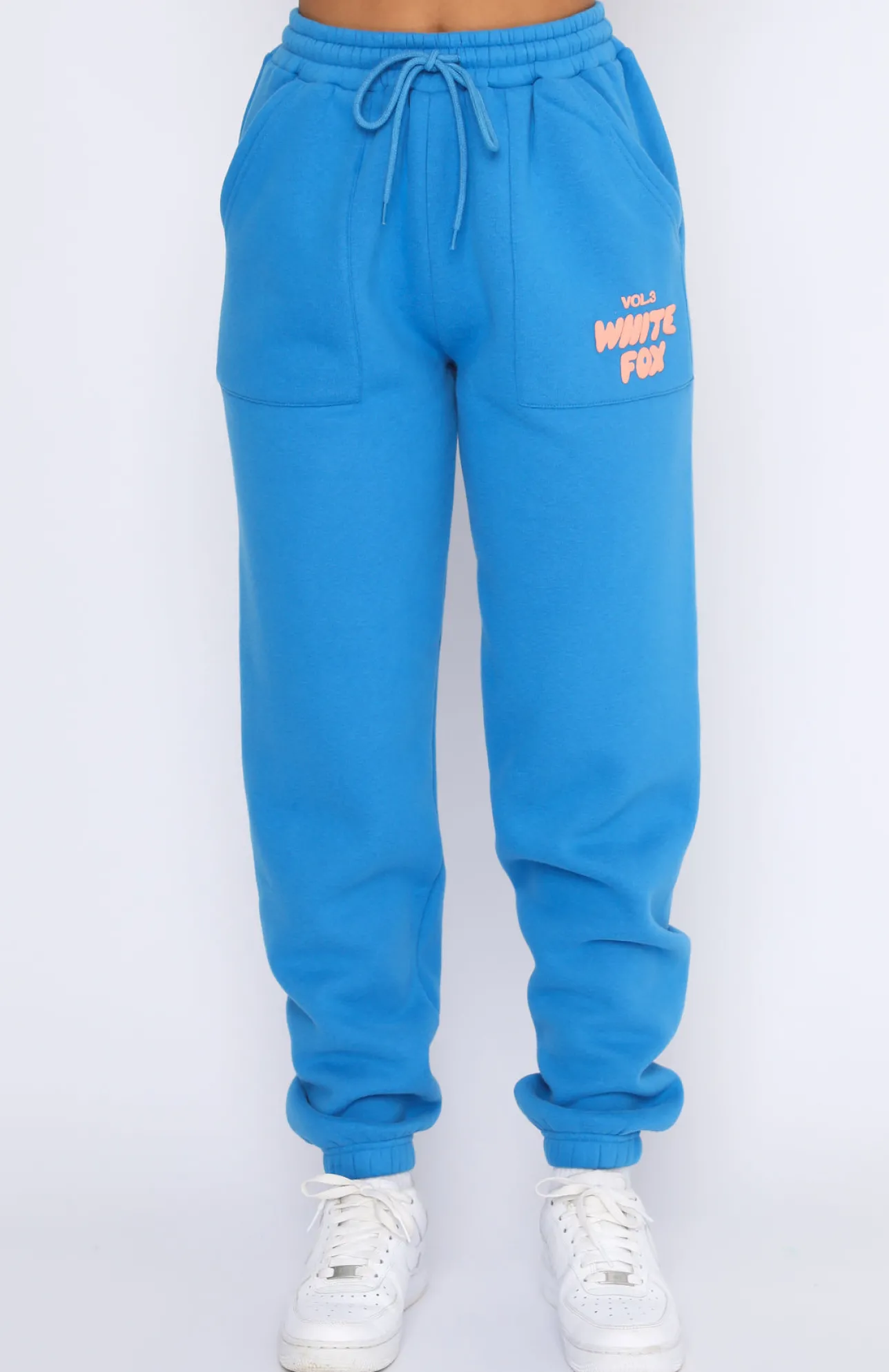 White Fox Boutique Offstage Sweatpants Azure blue Store