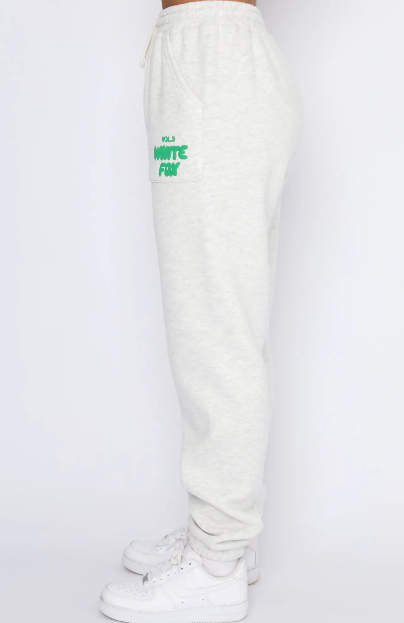 White Fox Boutique Offstage Sweatpants Glacier grey Flash Sale
