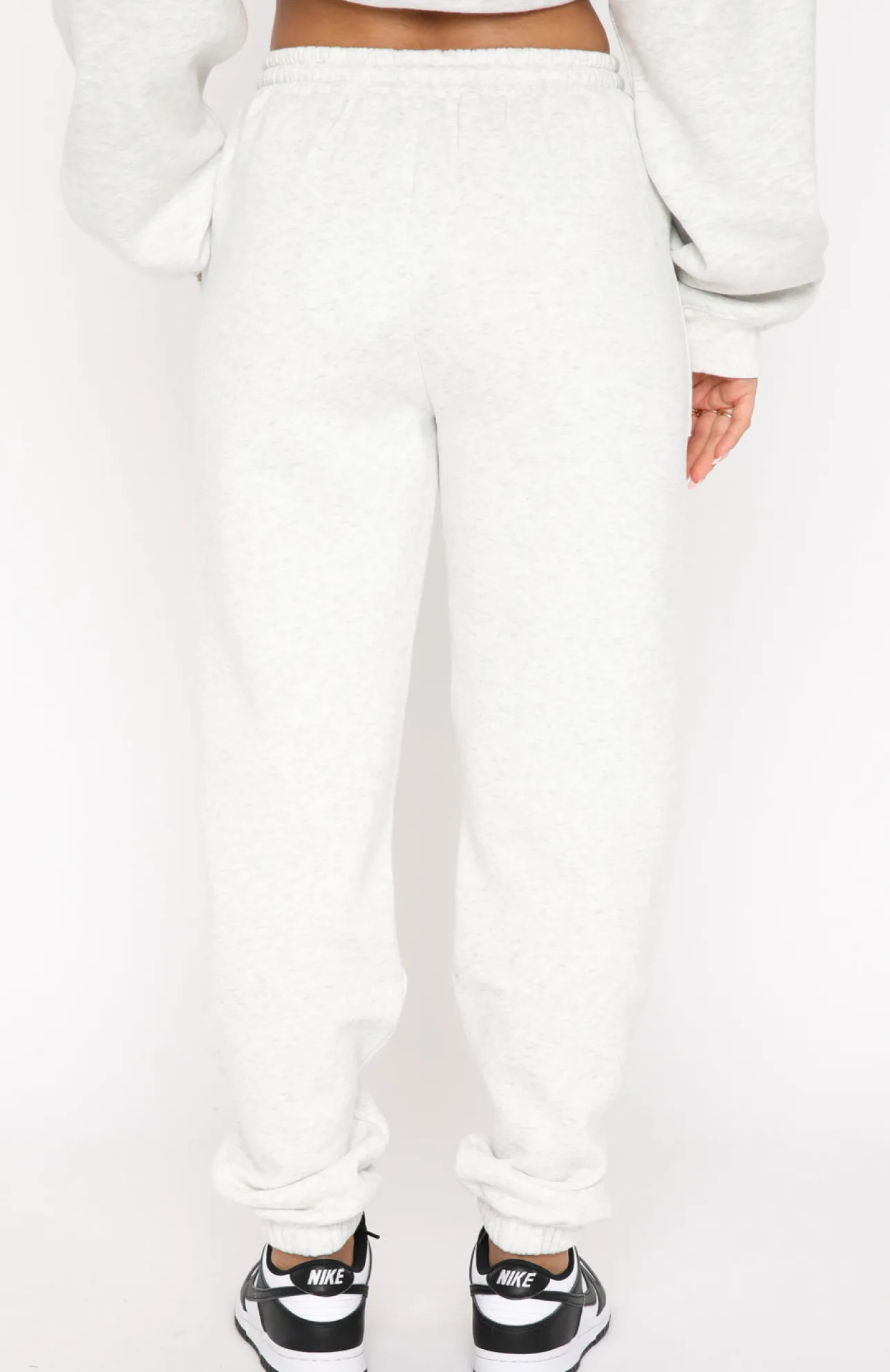 White Fox Boutique Offstage Sweatpants Mineral grey Hot