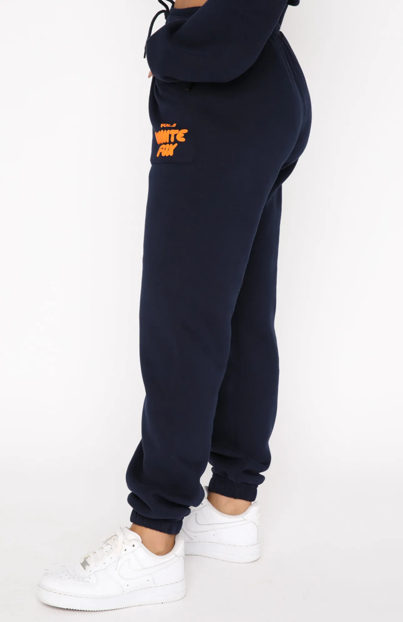White Fox Boutique Offstage Sweatpants Space Navy blue Best Sale