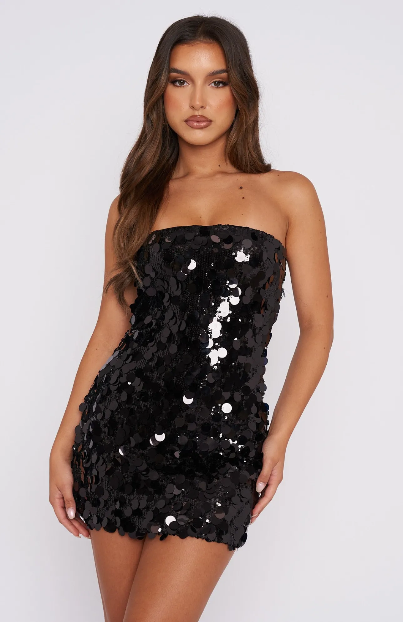 White Fox Boutique On A Night Like This Mini Dress black Discount