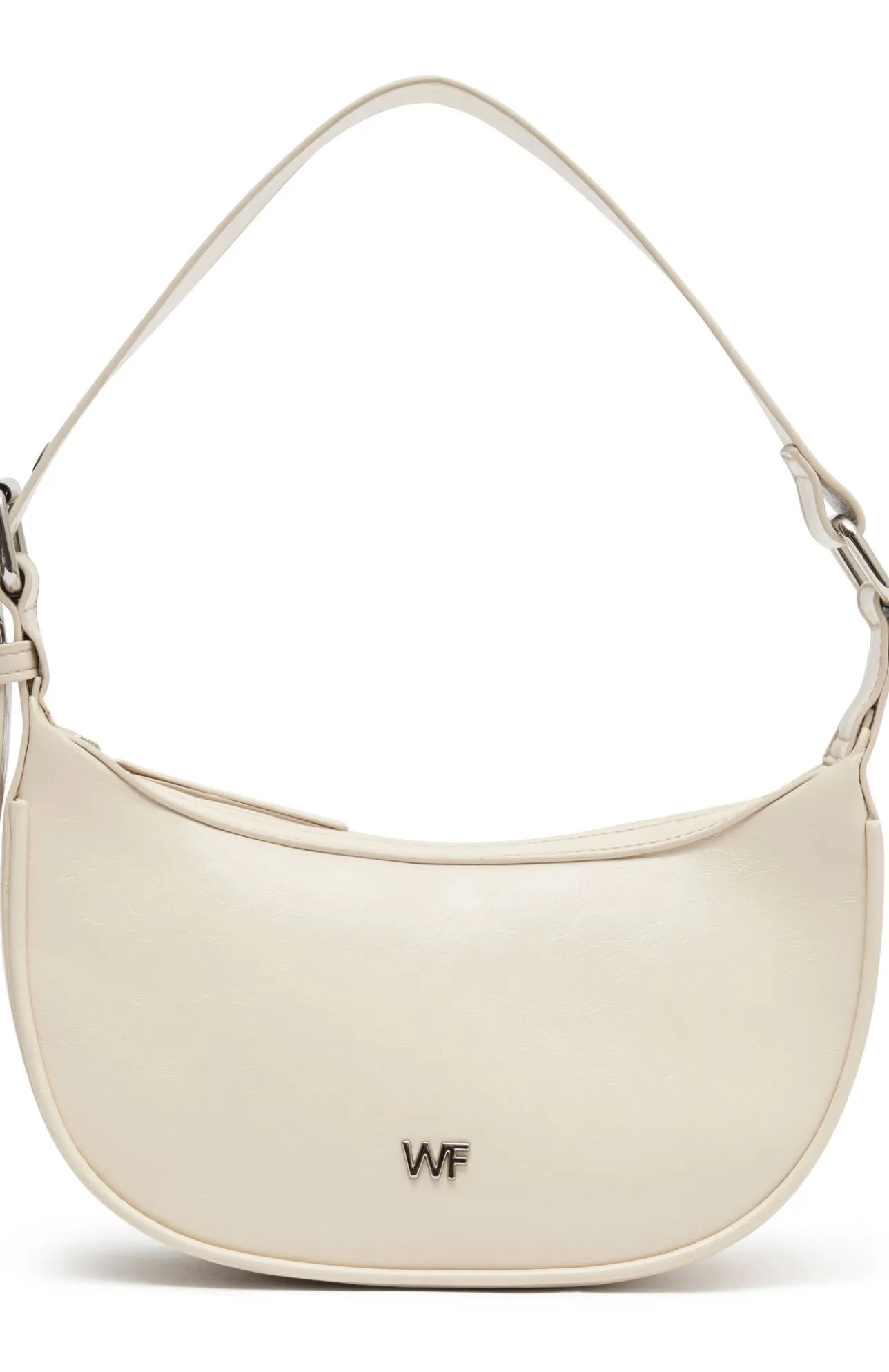 White Fox Boutique Orelia Bag Crinkle PU white Flash Sale