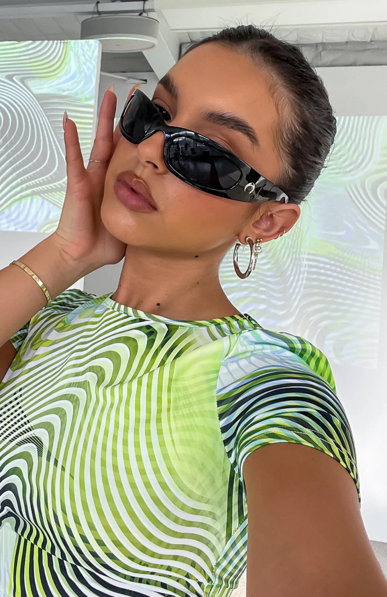 White Fox Boutique Pepper Sunglasses black Best
