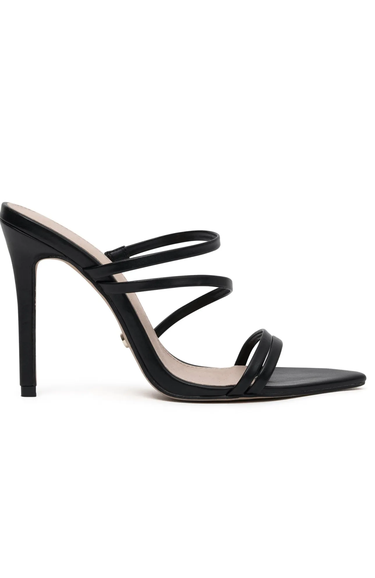 White Fox Boutique Priya Heels PU black New