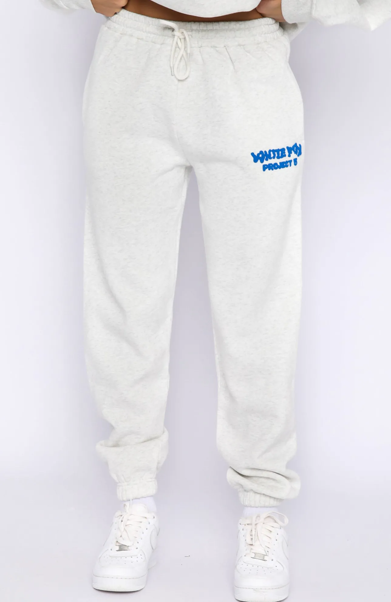 White Fox Boutique Project 5 Sweatpants Gravity grey Cheap