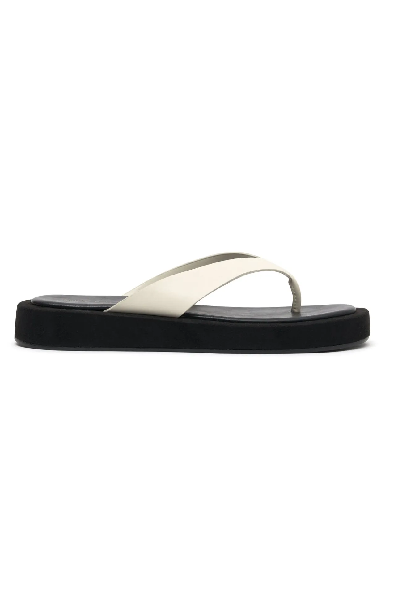 White Fox Boutique Riya Slides Bone PU white Cheap