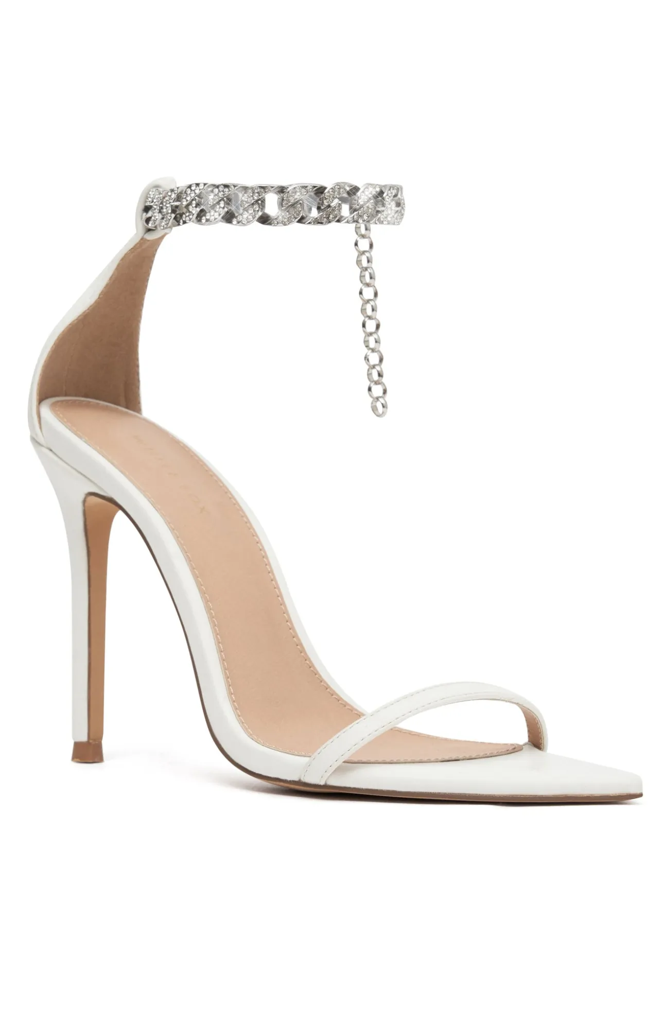 White Fox Boutique Sashaan Heels white Discount